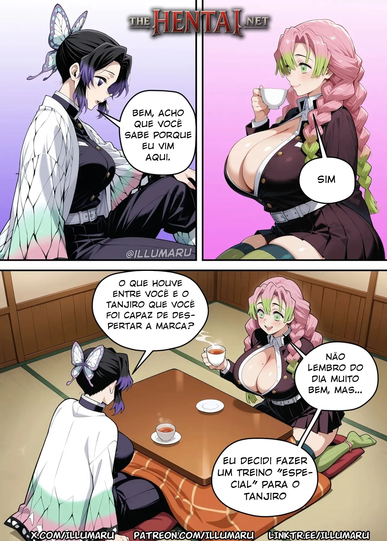Demon Slayer Porno: O Treinamento da Hashira Shinobu - Página 3