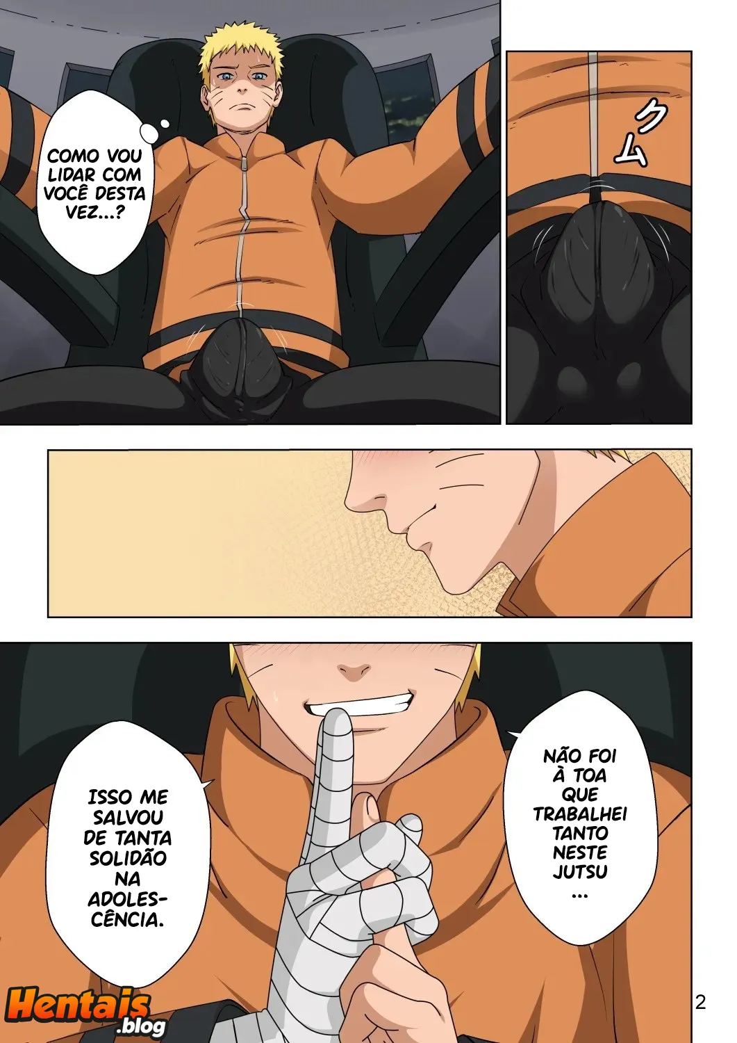 Boruto Hentai: O Segredo Sexy do Hokage - Página 3