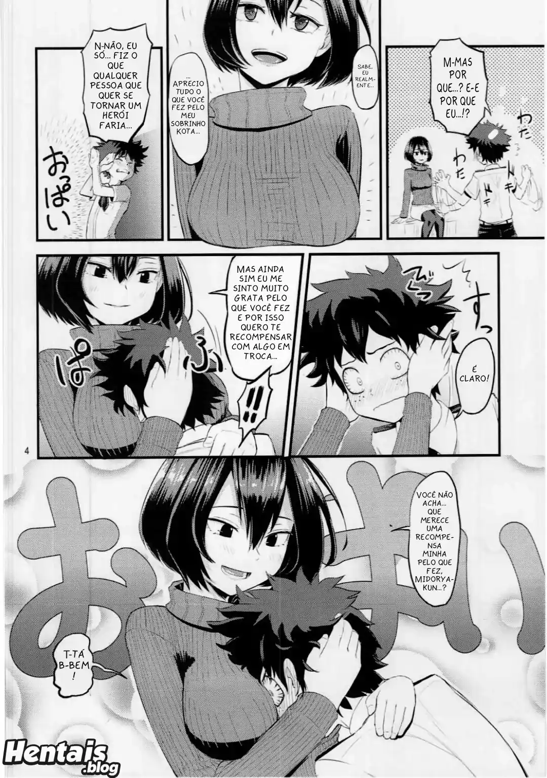 Boku No Hero: Izuku Midoriya X Mandalay - Página 3
