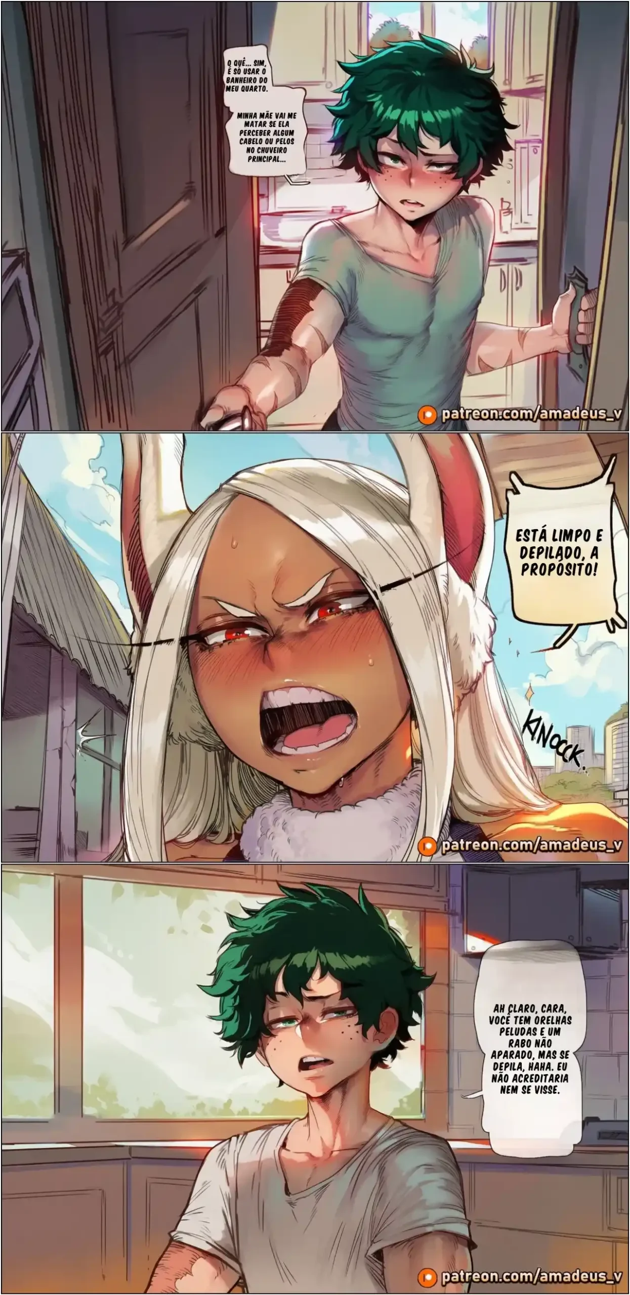 A Aliança Improvável | Boku No Hero Hentai - Página 3