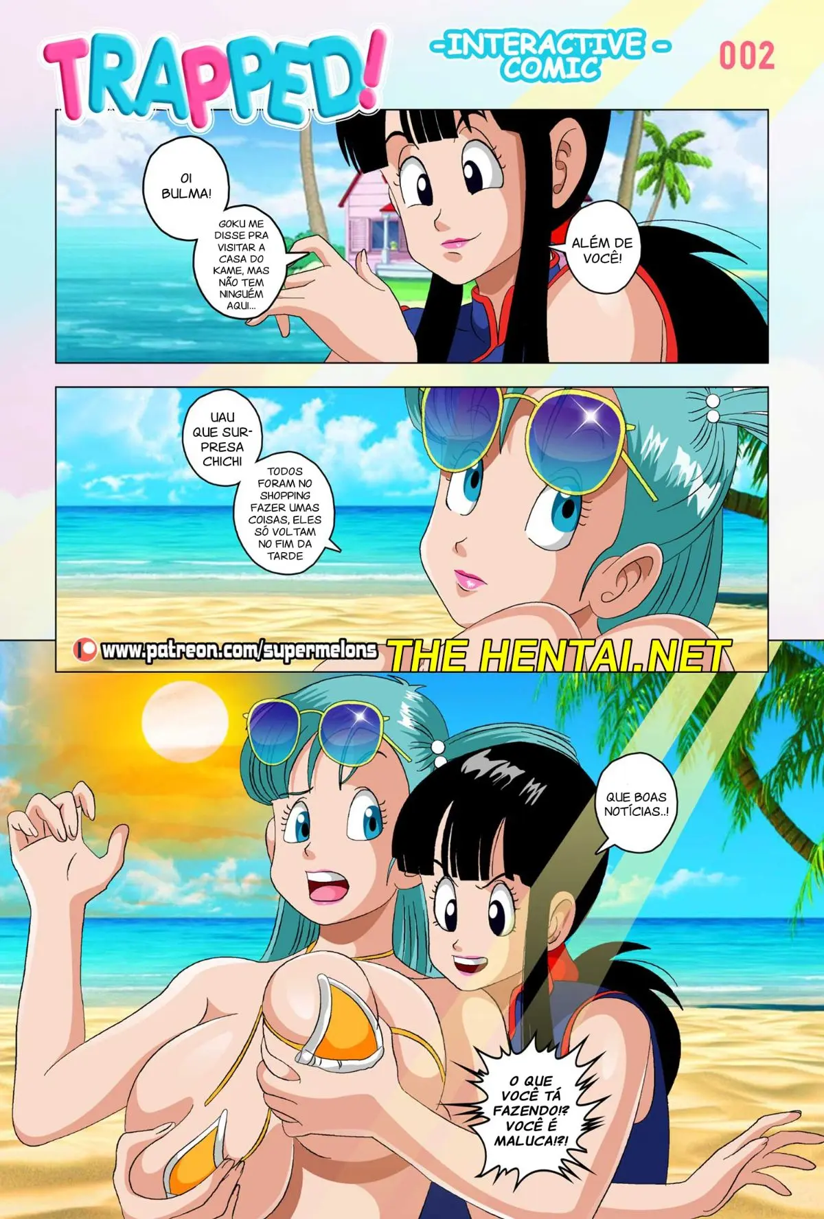 Encurralada | Dragon Ball Z HQ de Sexo - Página 3