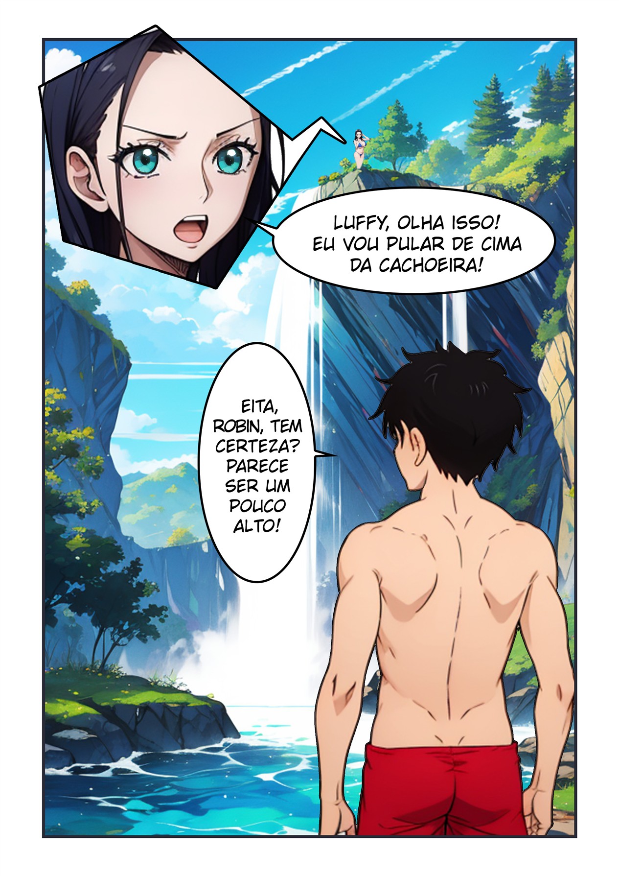 Aventura com Robin na Cachoeira - Página 3
