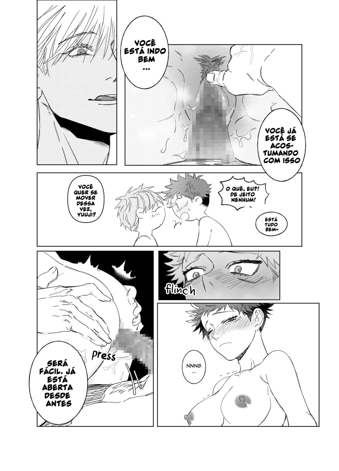 Jujutsu kaisen Manga +18: Satoru Gojo & Itadori - Página 31