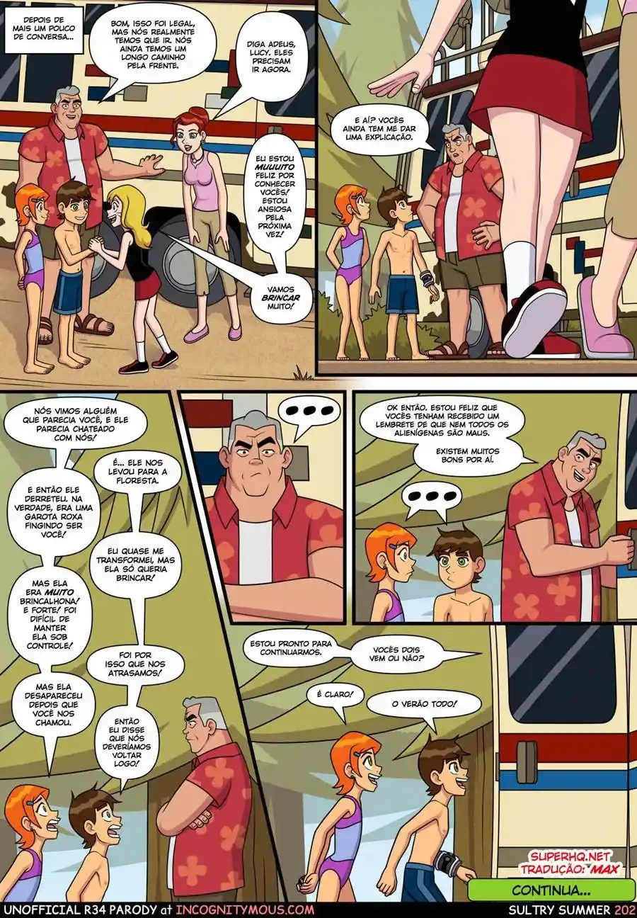 Ben 10 Hentai: Verão Suculento Cap.02 - Página 32
