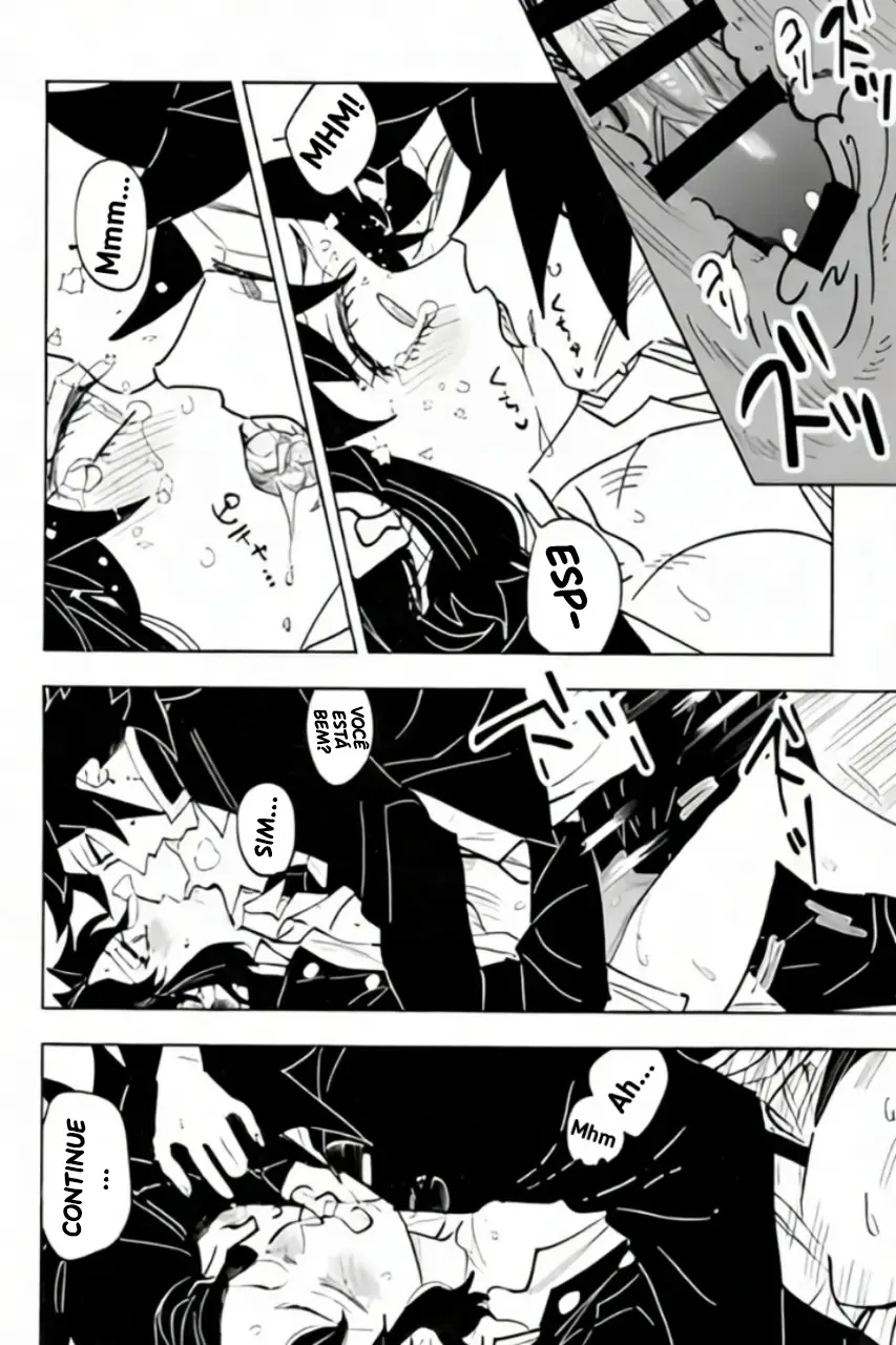 Kimetsu No Yaiba Hentai: Giyuu Tomioka x Shinobu Kochou - Página 33