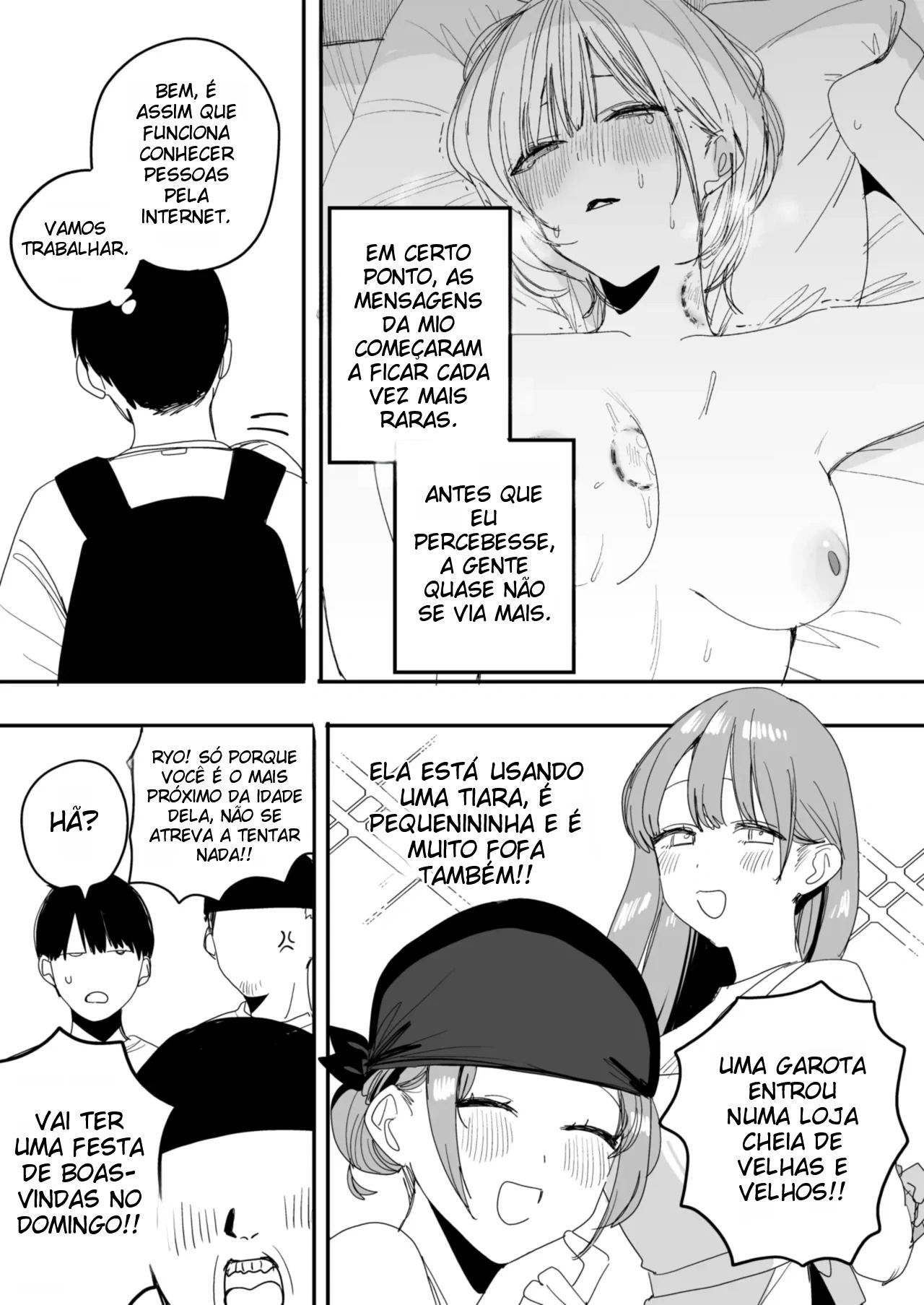 A História de Quando Fiz Um Último Sexo Insano de Despedida Com Minha Ex-Amiga Colorida, Que Bagunçou Todos os Meus Fetiches e Se Casou Sem Eu Saber - Página 34