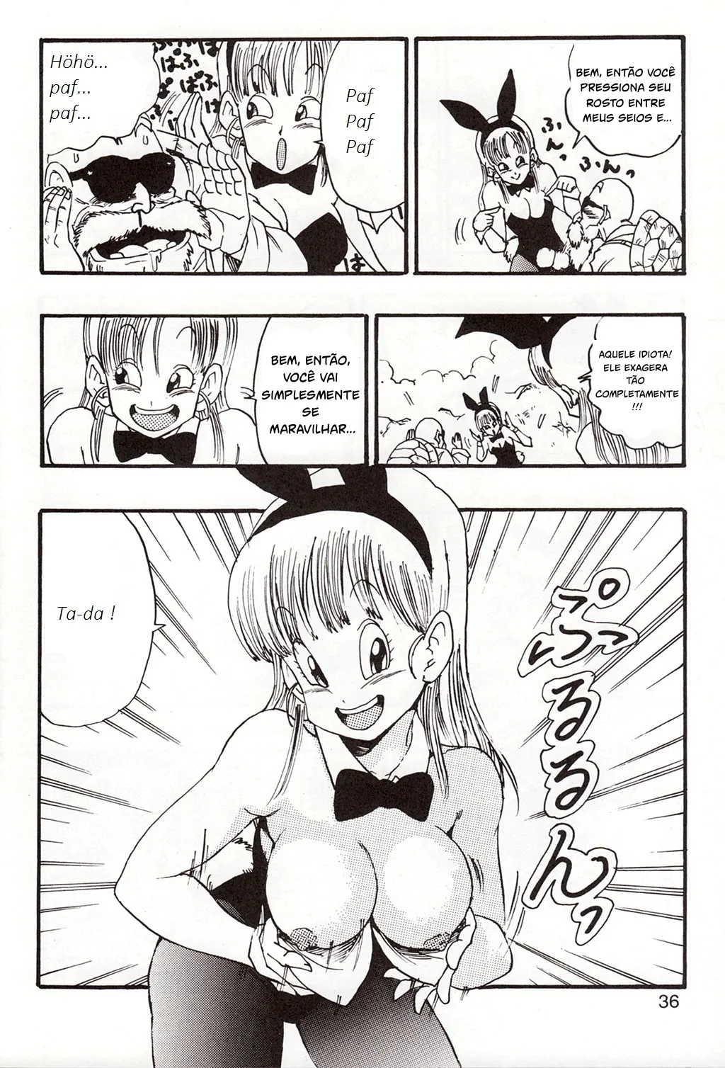 Dragon Ball Hentai: Episódio da Bulma - Página 34