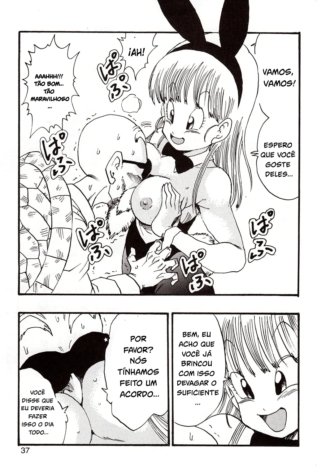 Dragon Ball Hentai: Episódio da Bulma - Página 35