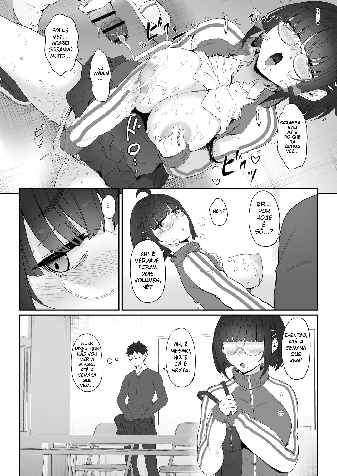 A História de Quando Emprestei Um Mangá para a Minha Kouhai Otaku e Ela Me Masturbou - Página 37