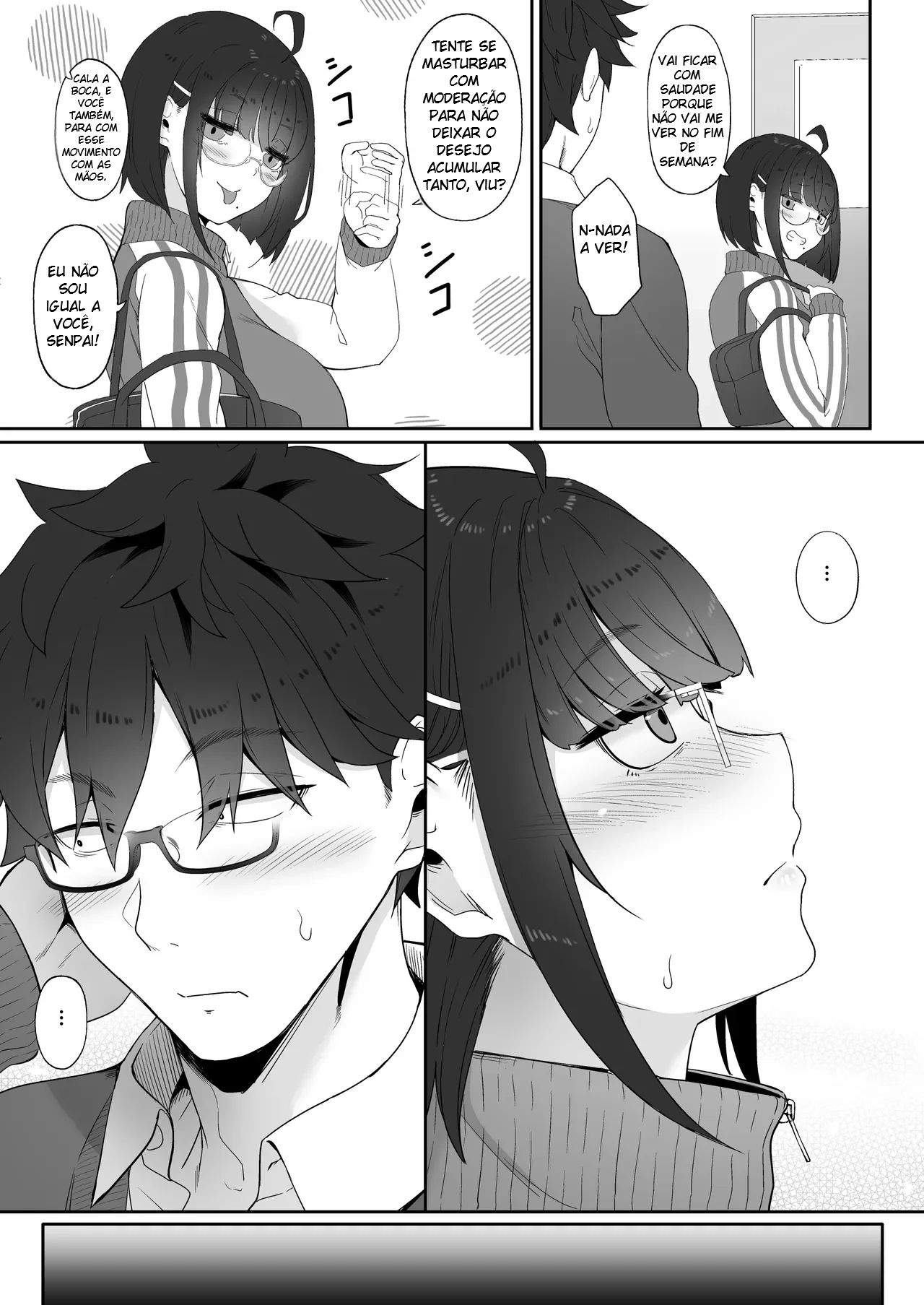 A História de Quando Emprestei Um Mangá para a Minha Kouhai Otaku e Ela Me Masturbou - Página 38