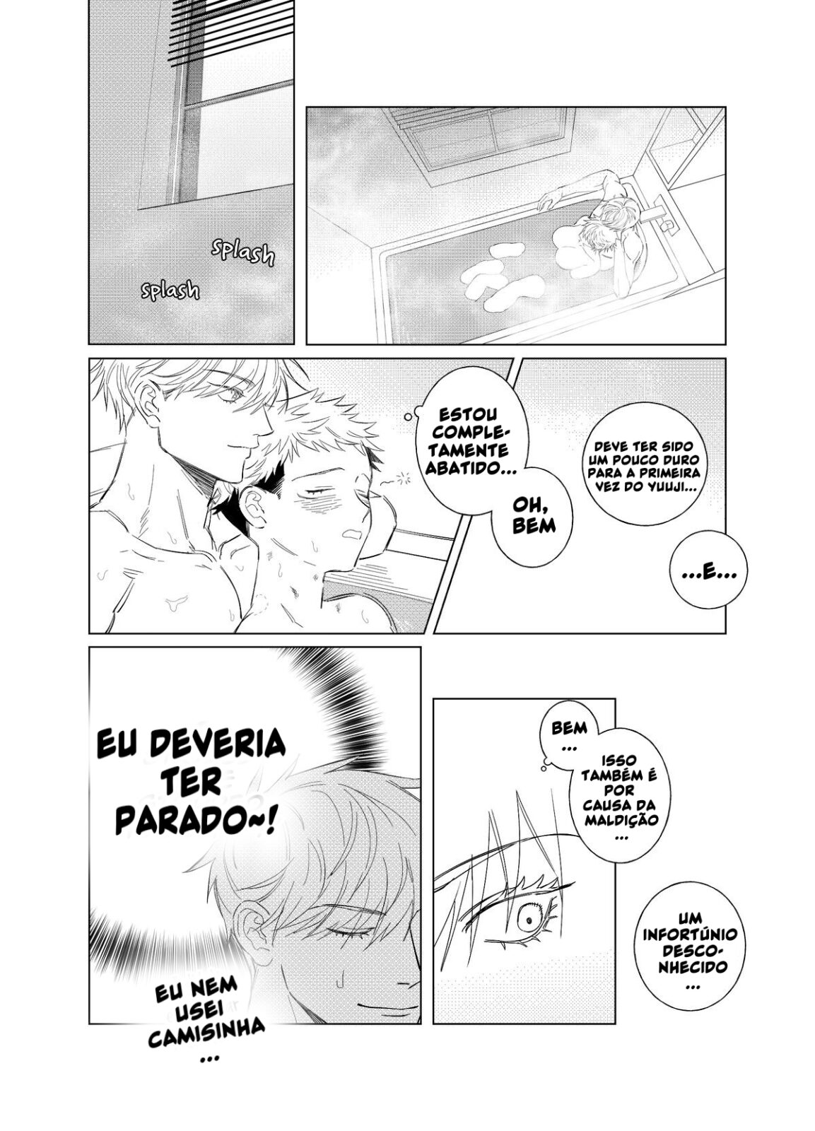 Jujutsu kaisen Manga +18: Satoru Gojo & Itadori - Página 39