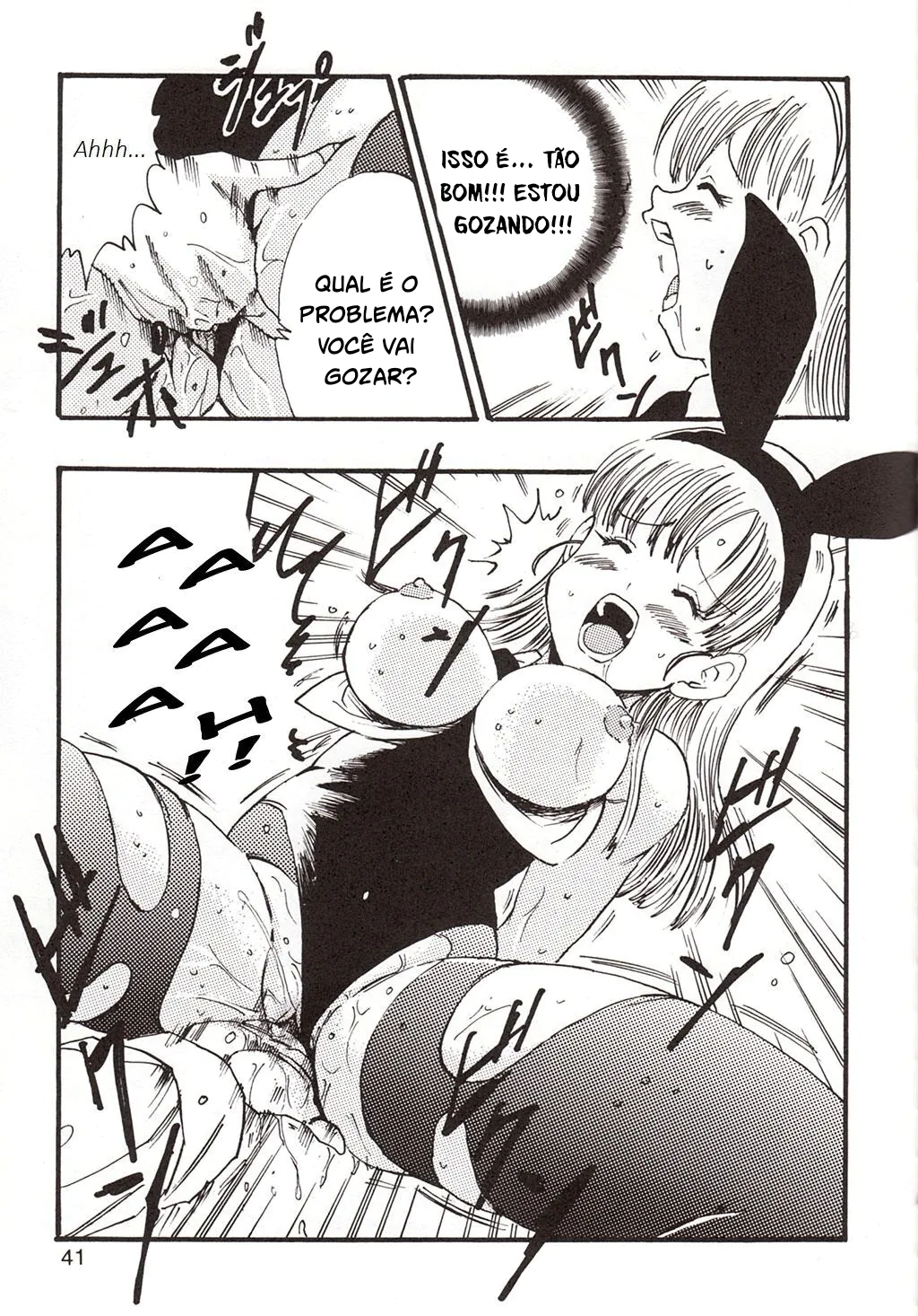 Dragon Ball Hentai: Episódio da Bulma - Página 39