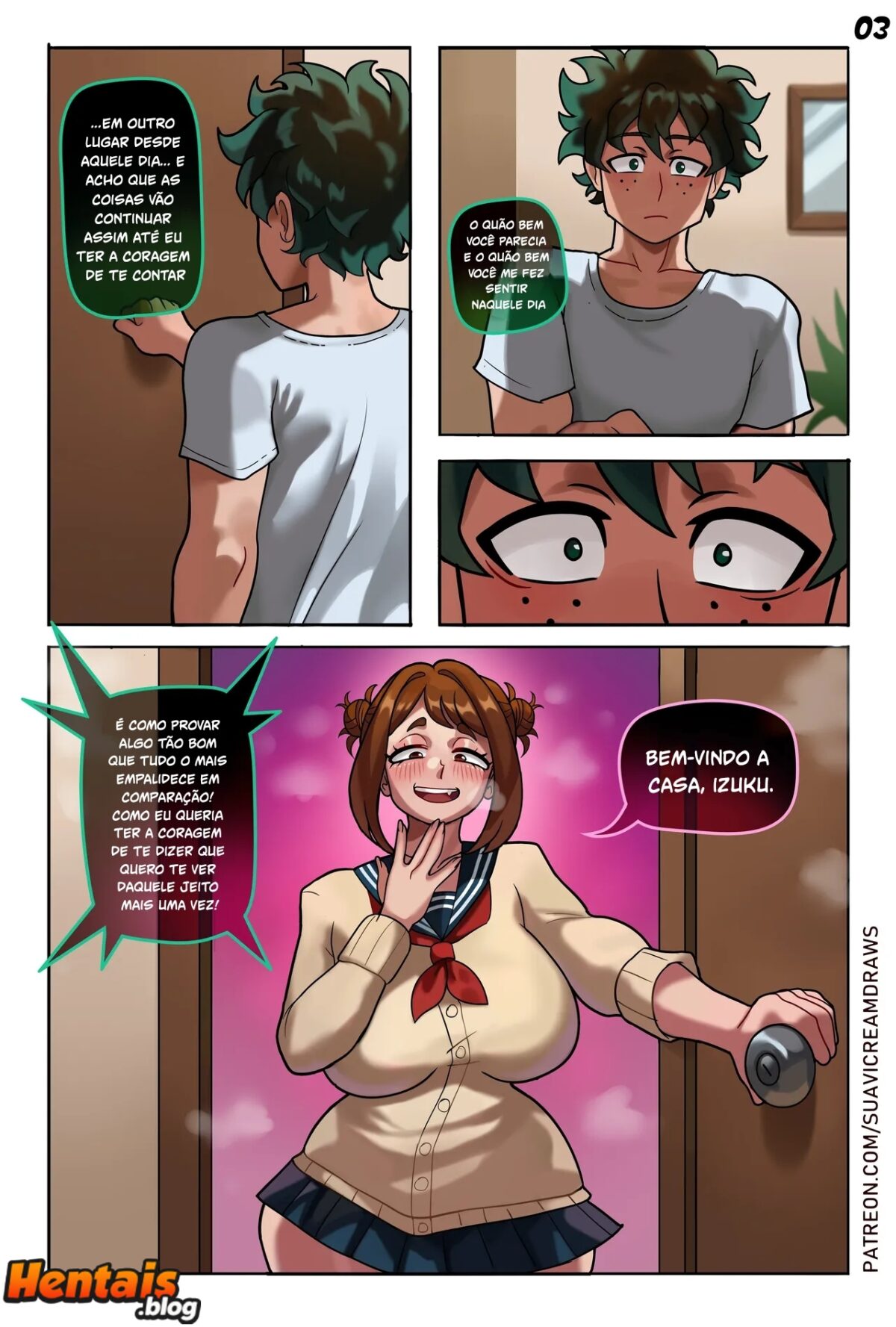 O Jogo da Toga | Boku No Hero Hentai - Página 4