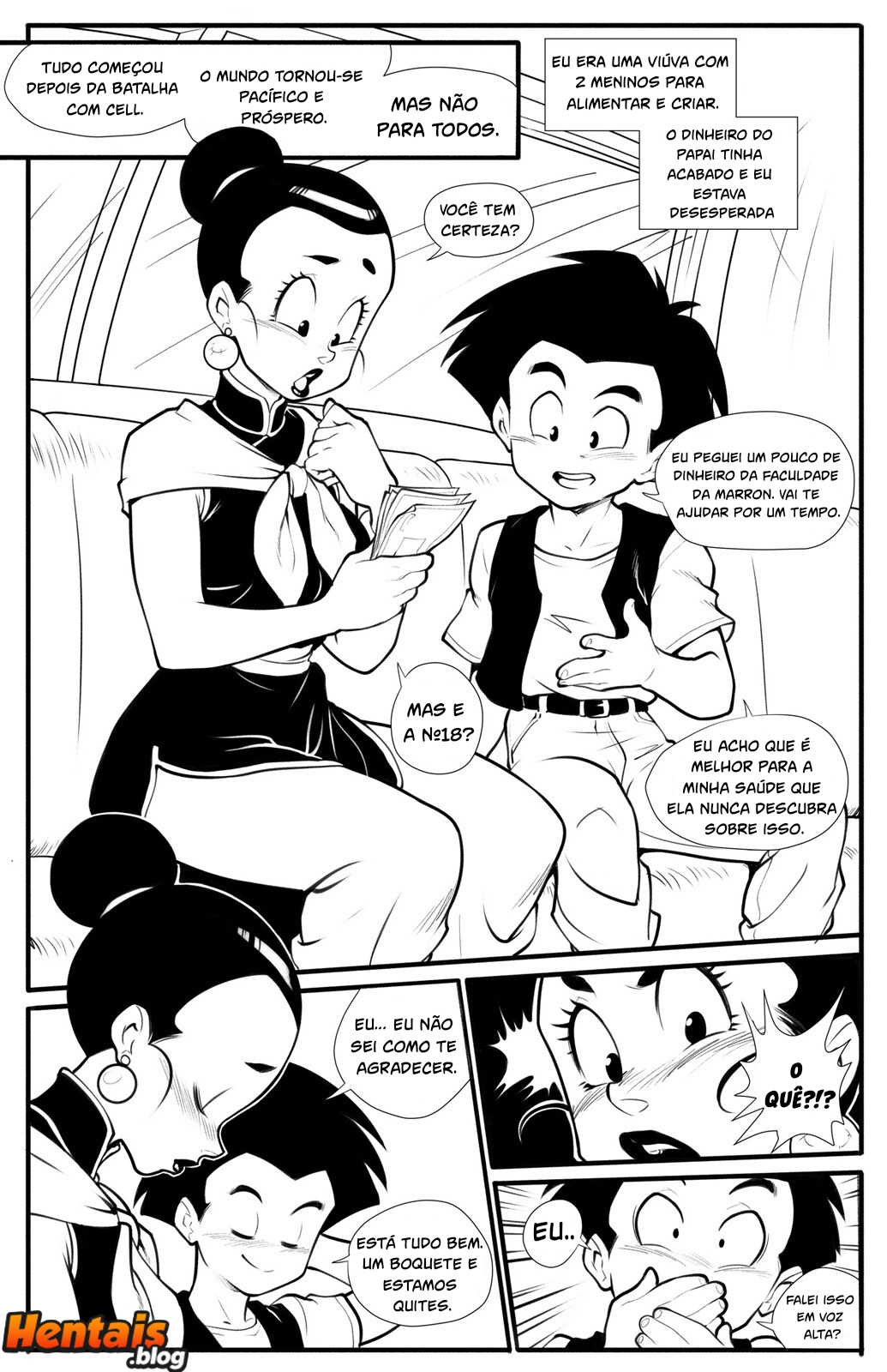 Dragon Ball Porno: Dona de Casa Desesperada - Página 4