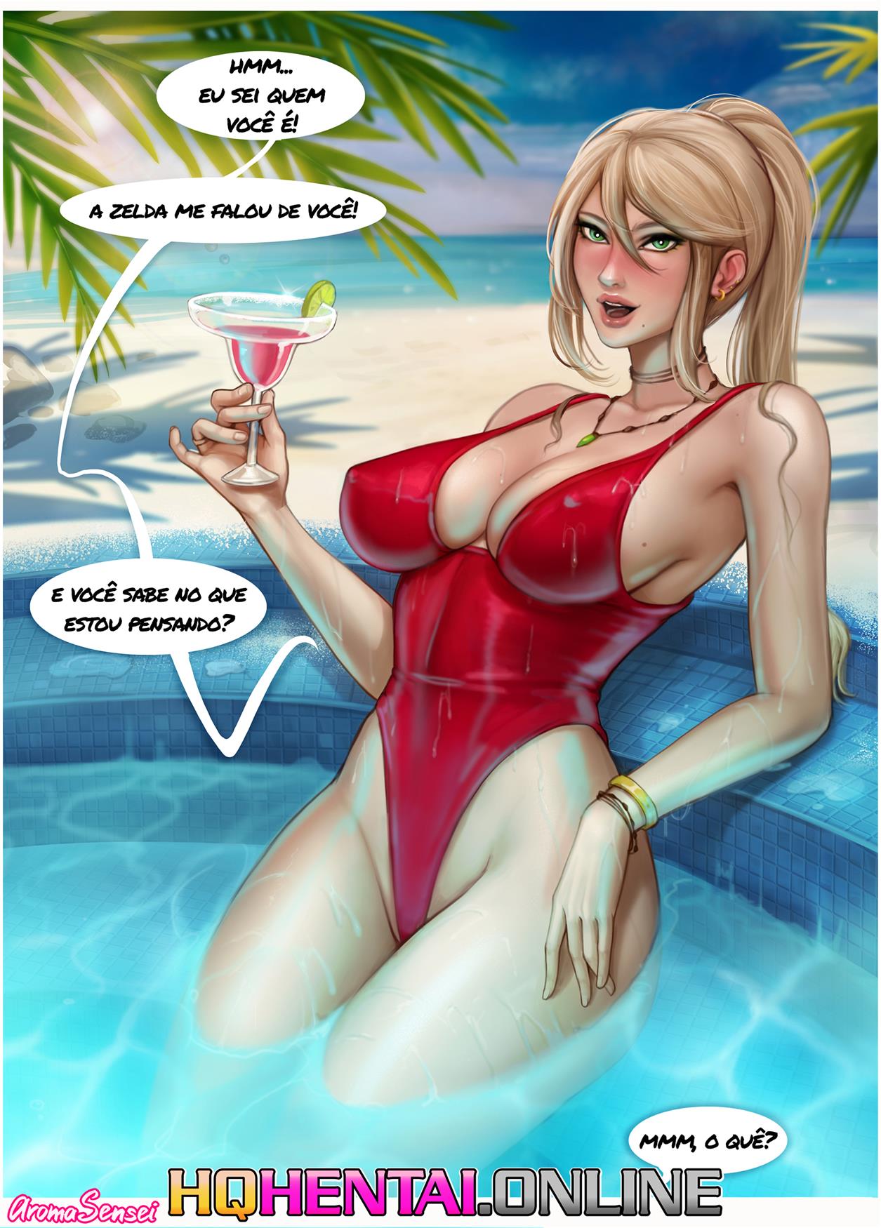 Fodendo a Samus no Resort - Página 4