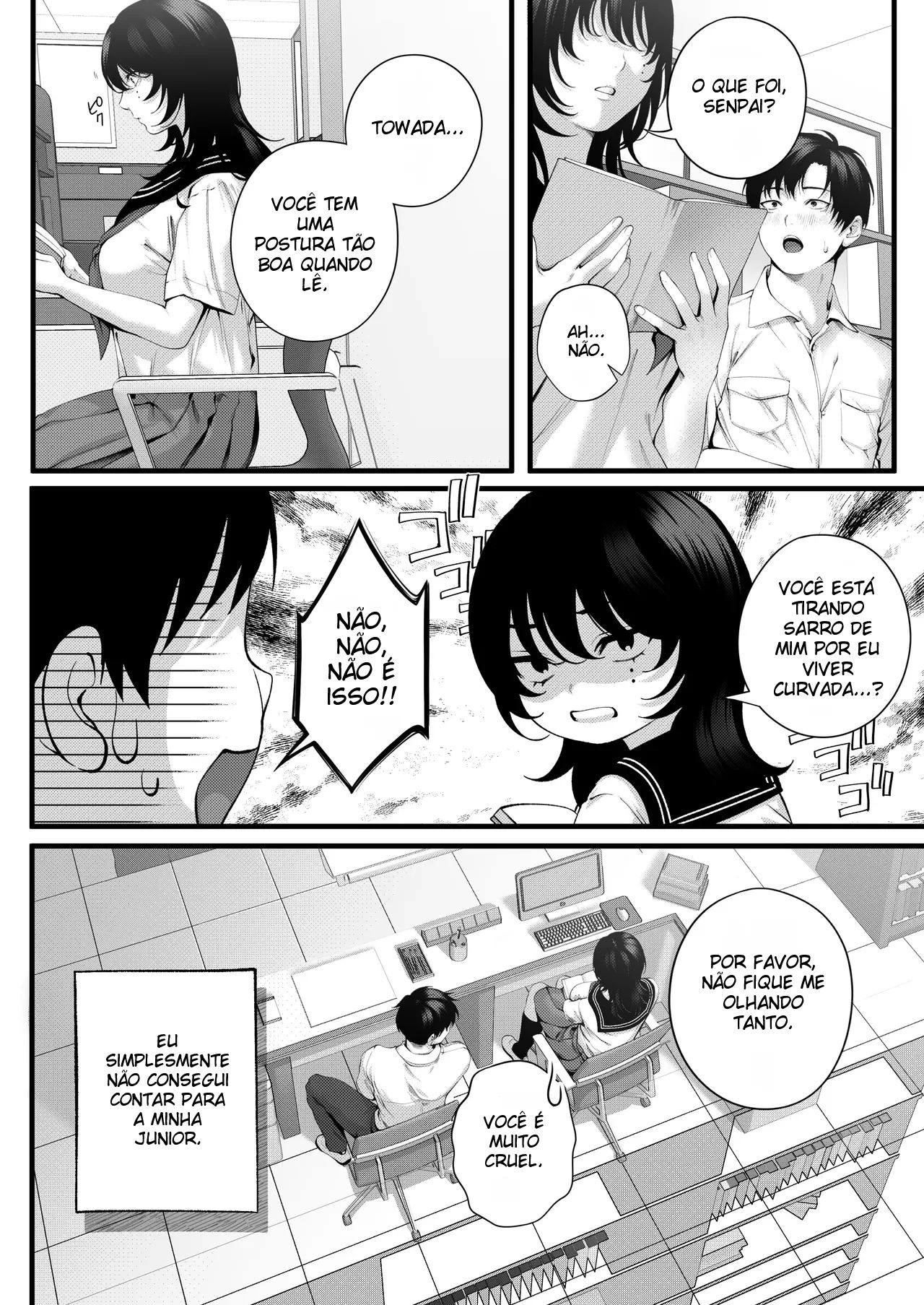 A História de Como Comecei a Namorar Minha Kouhai Atrevida e Safada - Página 4