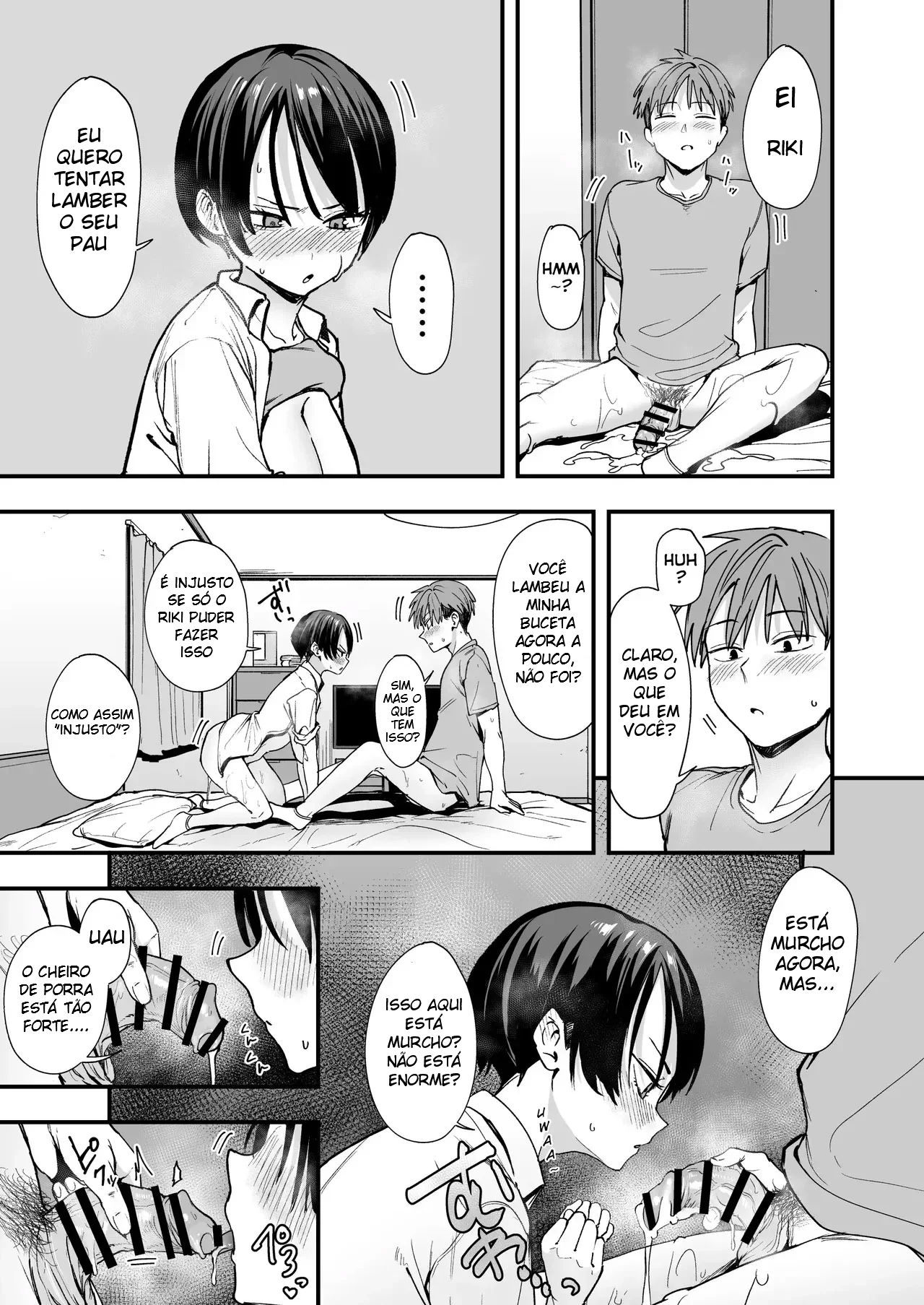 Fazendo Sexo no Dia Em Que Comecei a Namorar Minha Amiga Tomboy - Página 40