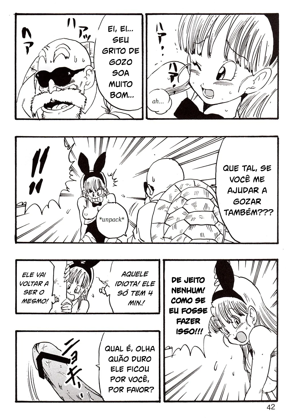 Dragon Ball Hentai: Episódio da Bulma - Página 40