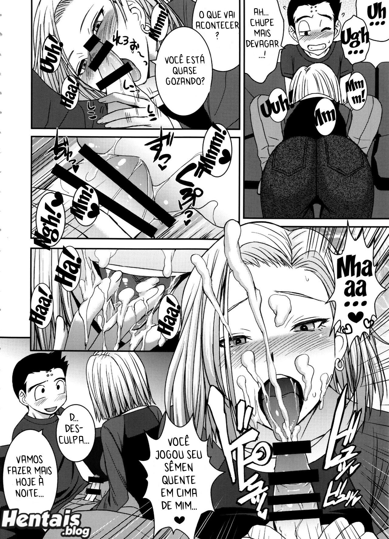 Dragon Ball Hentai: 18 Uma Esposa Adorável - Página 5