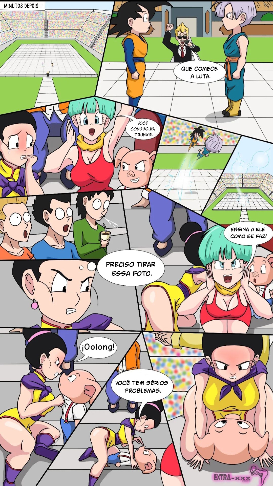 Dragon Ball Hentai: A Chantagem de Oolong - Página 5