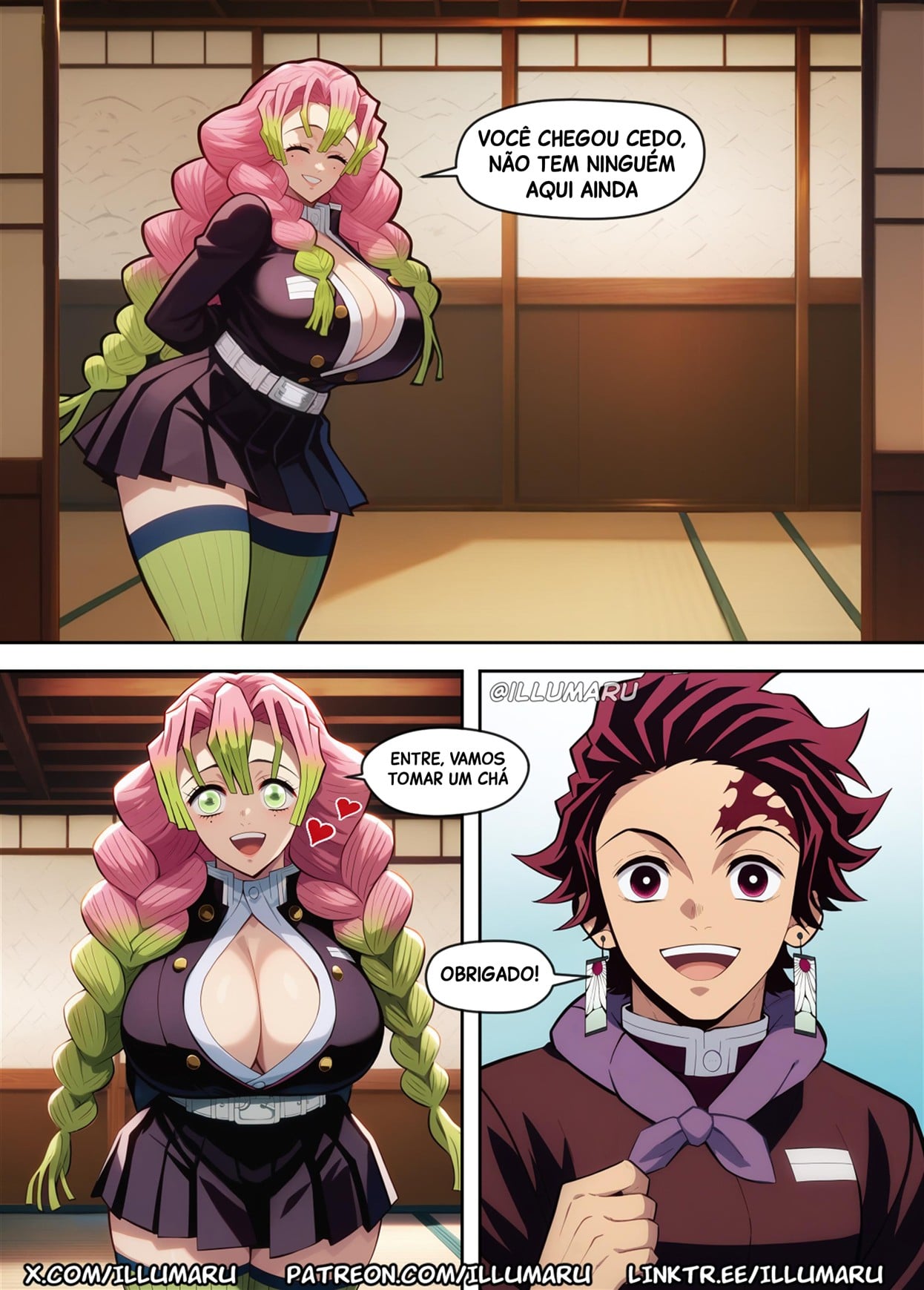Demon Slayer Hentai: Treinamento Hashira de Mitsuri - Página 5