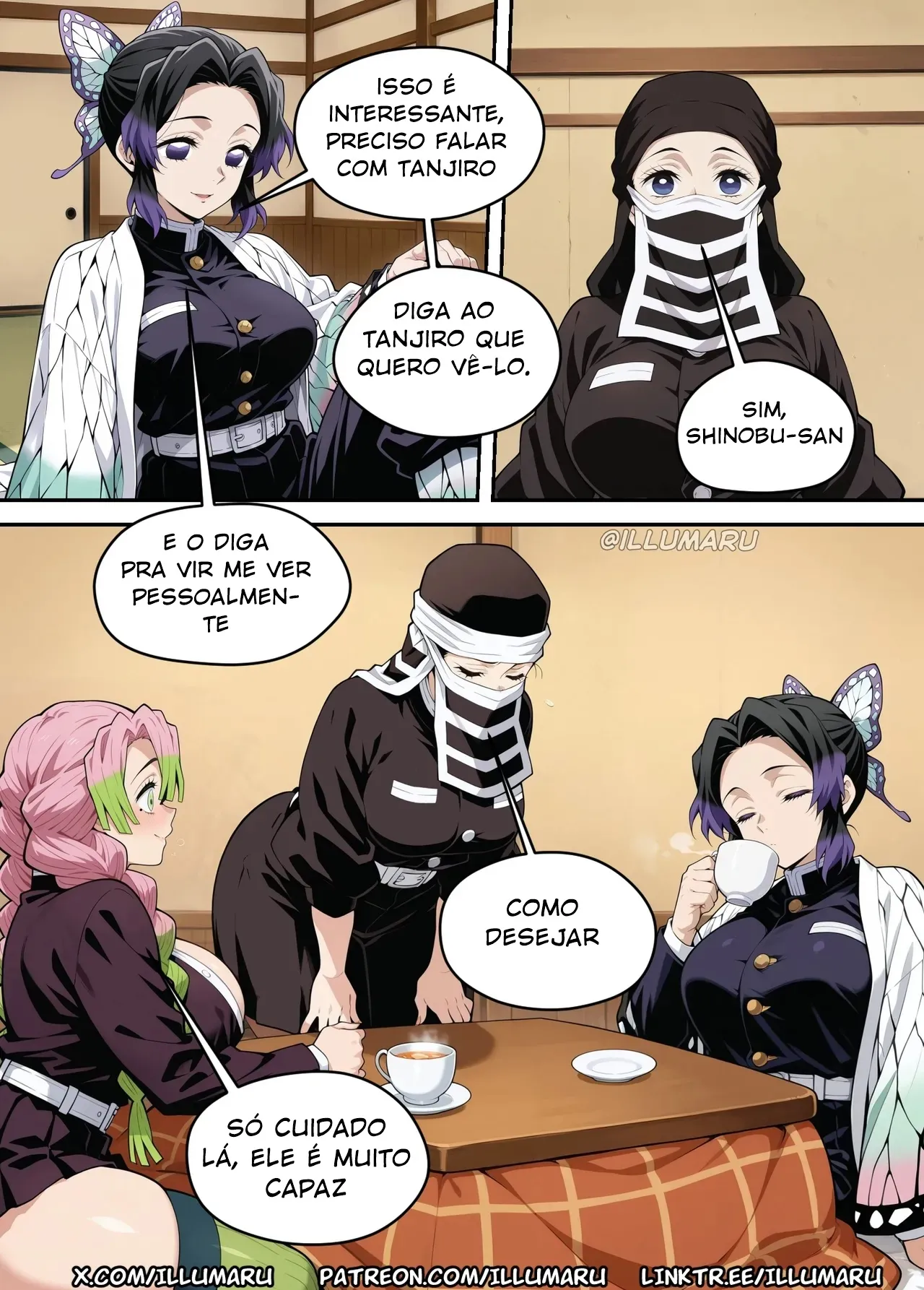 Demon Slayer Porno: O Treinamento da Hashira Shinobu - Página 5