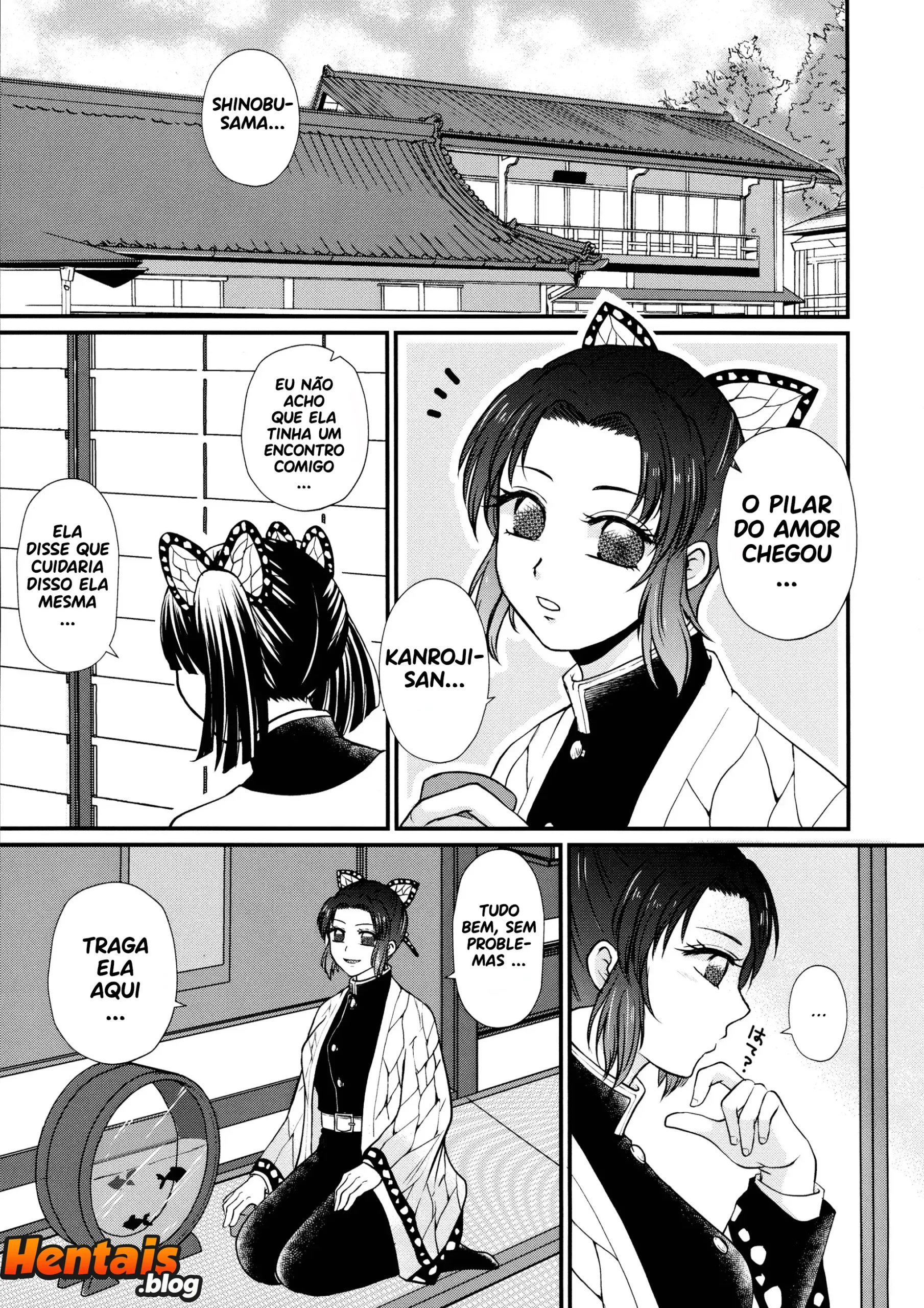 Kimetsu No Yaiba Hentai: Sangue Demoníaco Futanari - Página 5