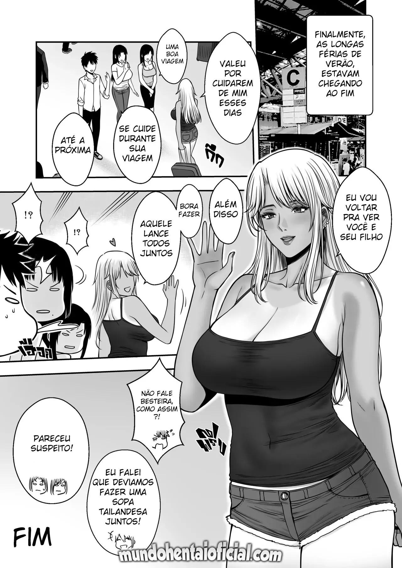 Milf Hentai: A Amiga da Minha Mãe VL.1 - Página 53