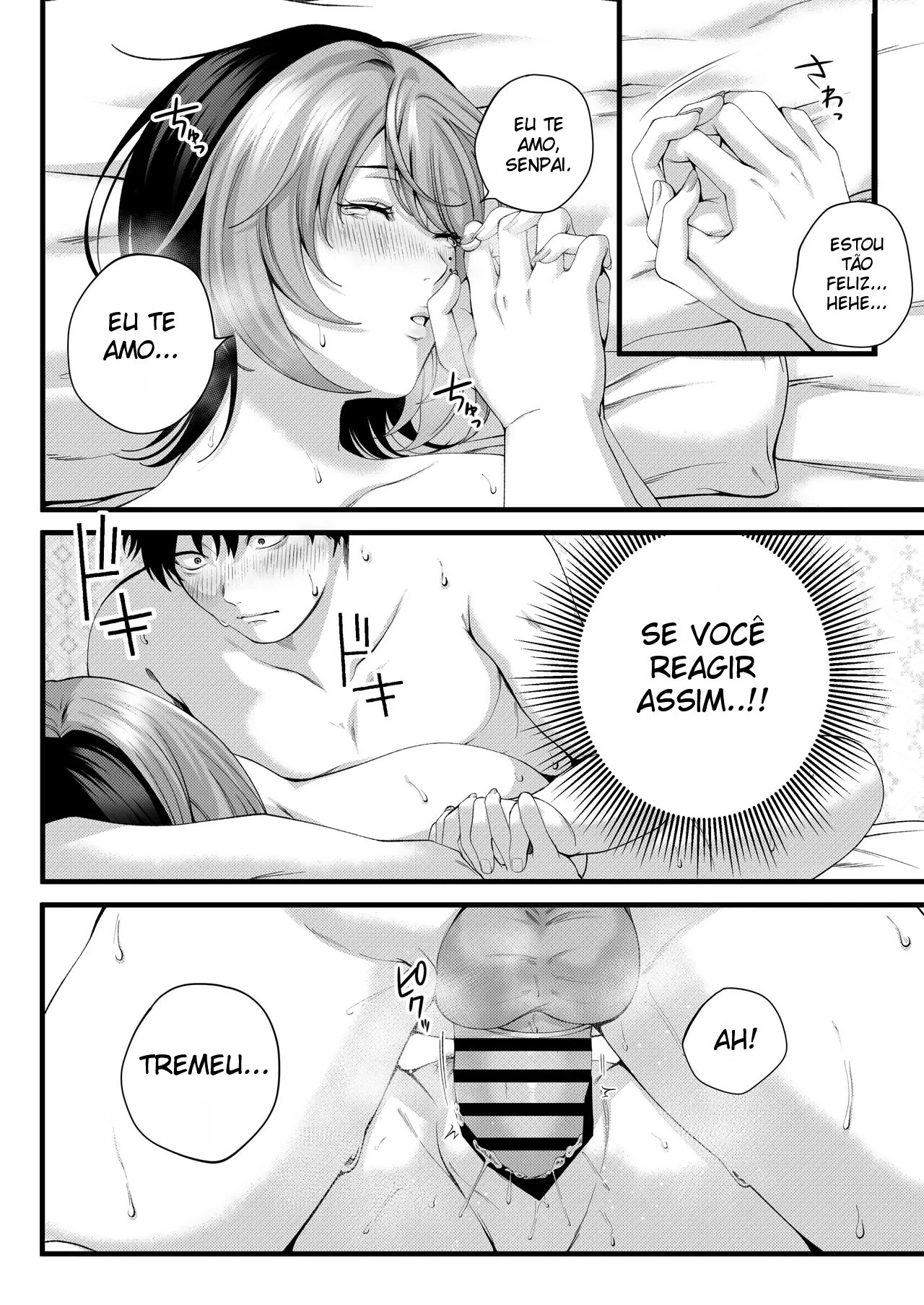 A História de Como Comecei a Namorar Minha Kouhai Atrevida e Safada - Página 58