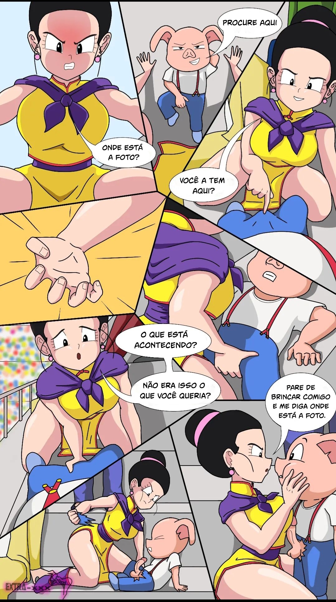 Dragon Ball Hentai: A Chantagem de Oolong - Página 6