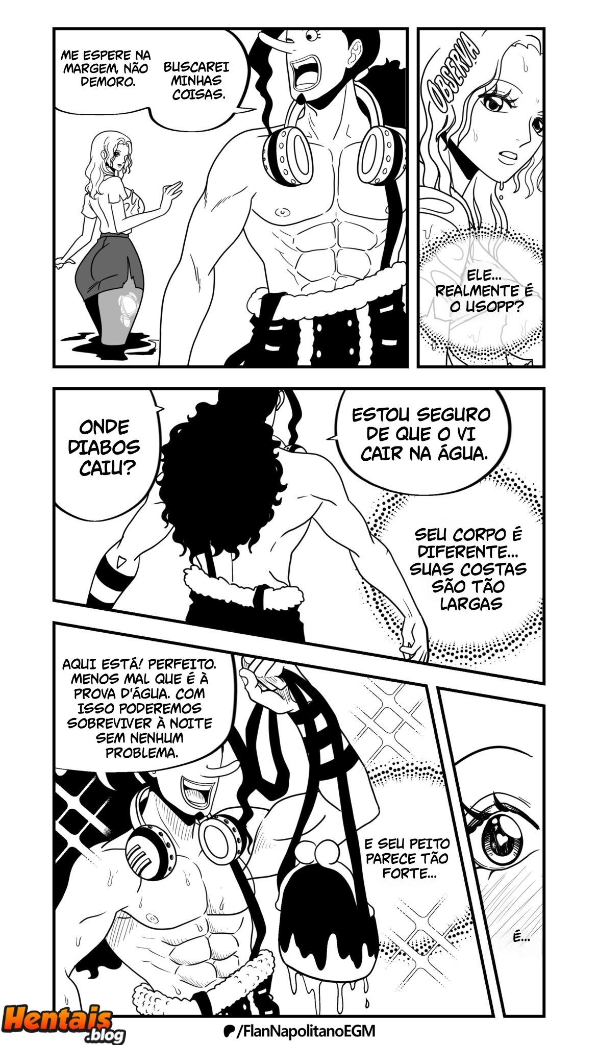One Piece HQ Hentai: Flan Napolitan Cap.13 - Página 6