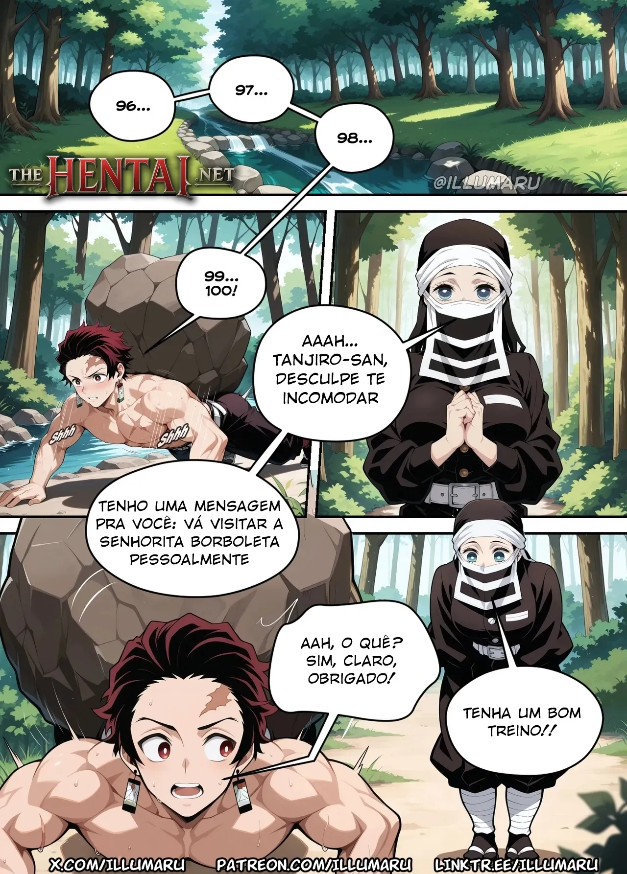 Demon Slayer Porno: O Treinamento da Hashira Shinobu - Página 6
