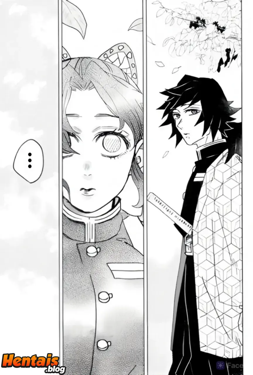Kimetsu No Yaiba Hentai: Giyuu Tomioka x Shinobu Kochou - Página 6