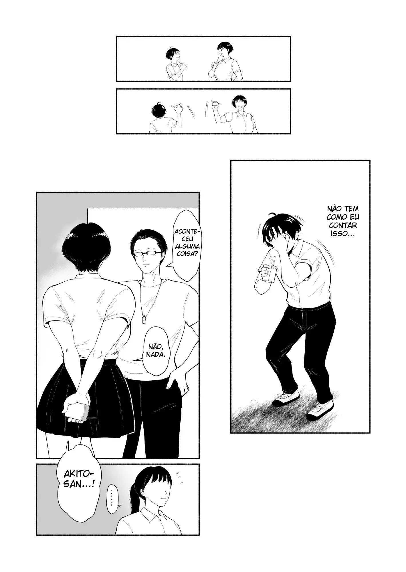 O Verão de Natsuki ~ Minha Amiga de Seios Fartos Foi Transformada Em Mulher Pelas Mãos de Um Adulto Durante o Verão - Página 63