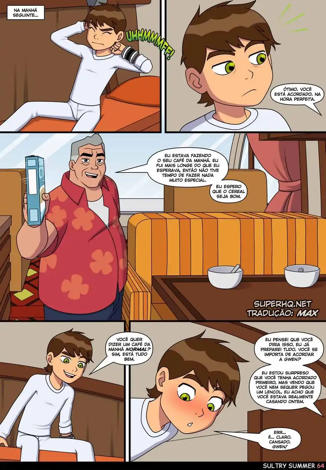 Ben 10 Hentai: Verão Suculento Cap.01 - Página 64