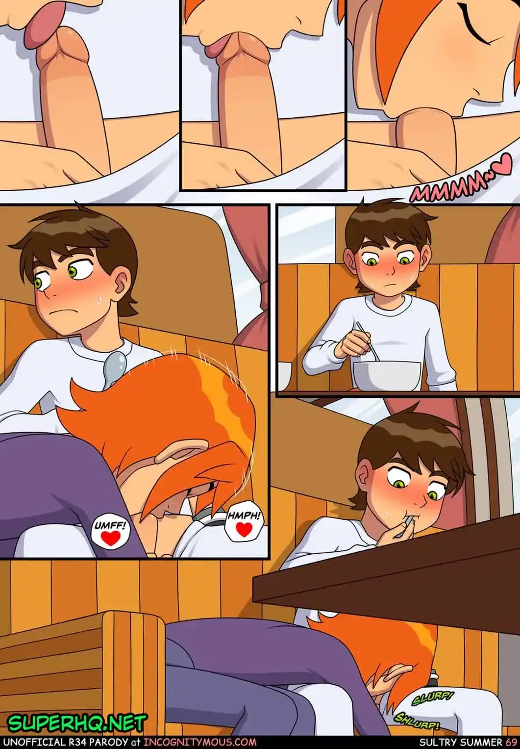 Ben 10 Hentai: Verão Suculento Cap.01 - Página 69
