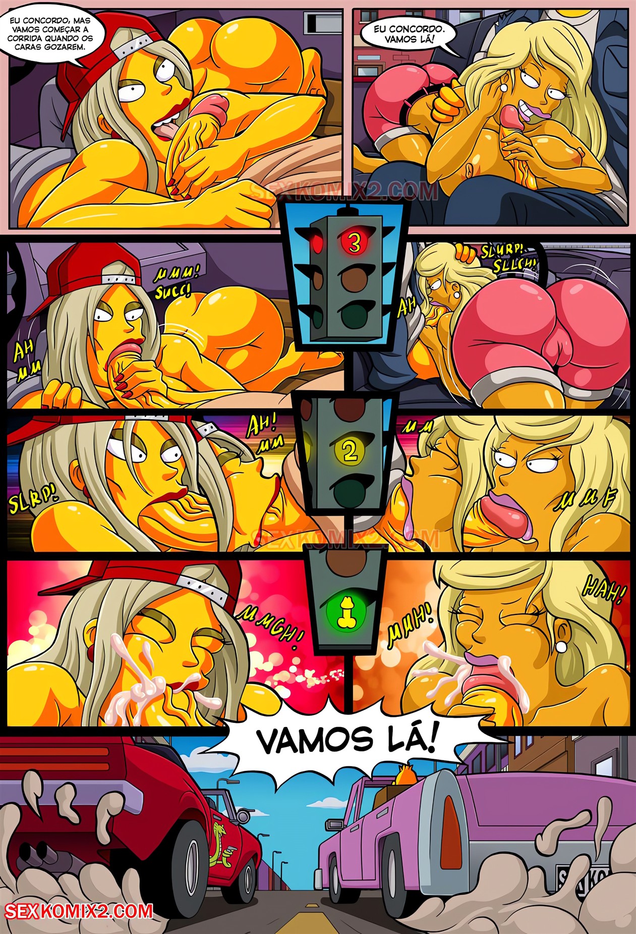 Sexo Sobre Rodas - Página 7
