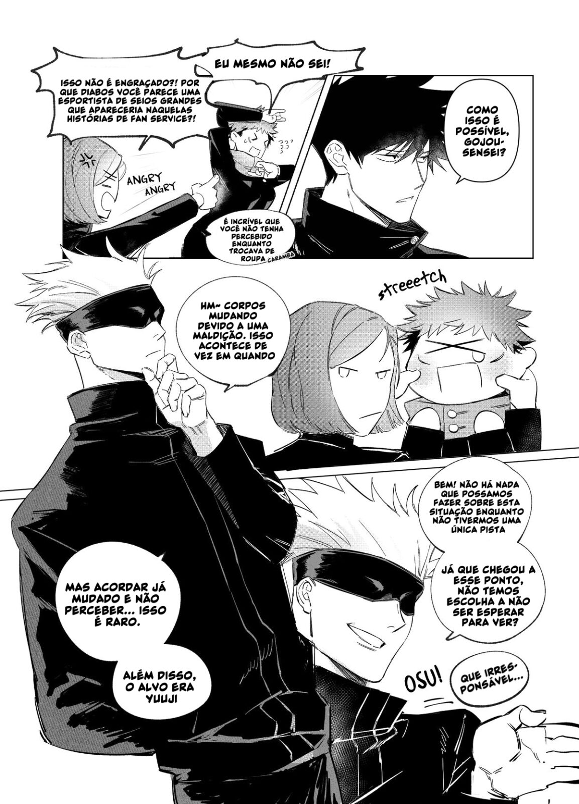 Jujutsu kaisen Manga +18: Satoru Gojo & Itadori - Página 7