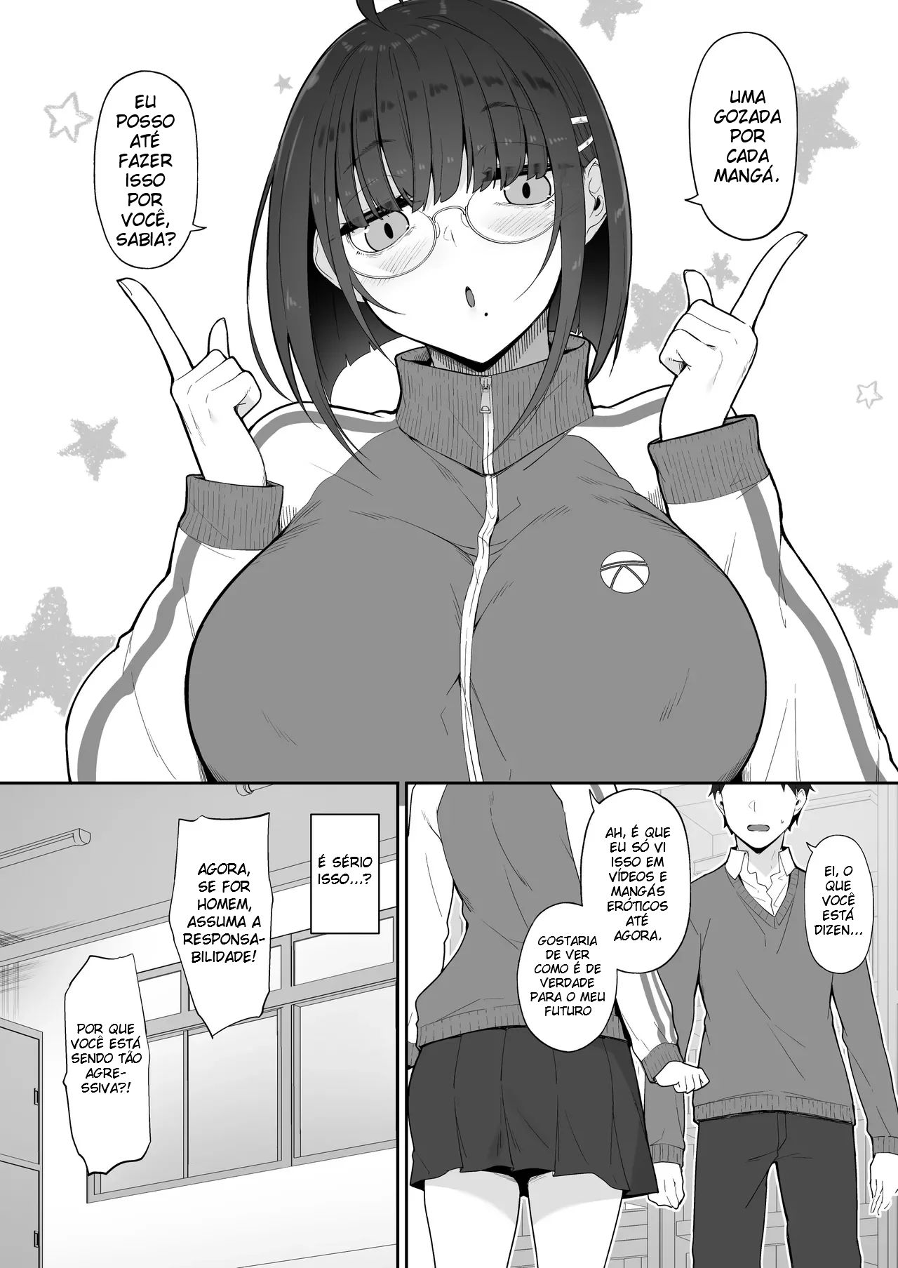 A História de Quando Emprestei Um Mangá para a Minha Kouhai Otaku e Ela Me Masturbou - Página 7
