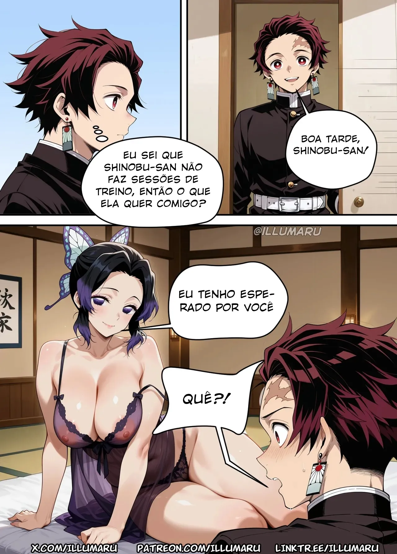 Demon Slayer Porno: O Treinamento da Hashira Shinobu - Página 7