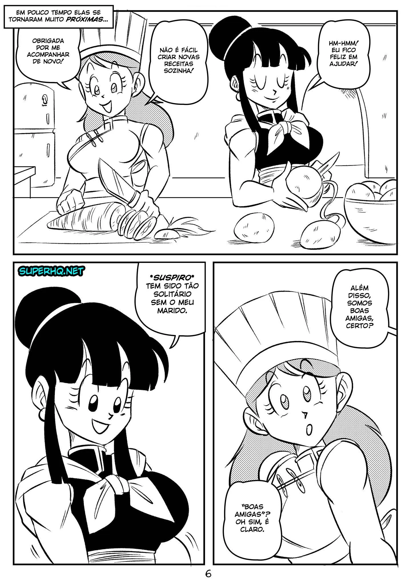 Dragon Ball Hentai: Cozinha Maluca - Página 7