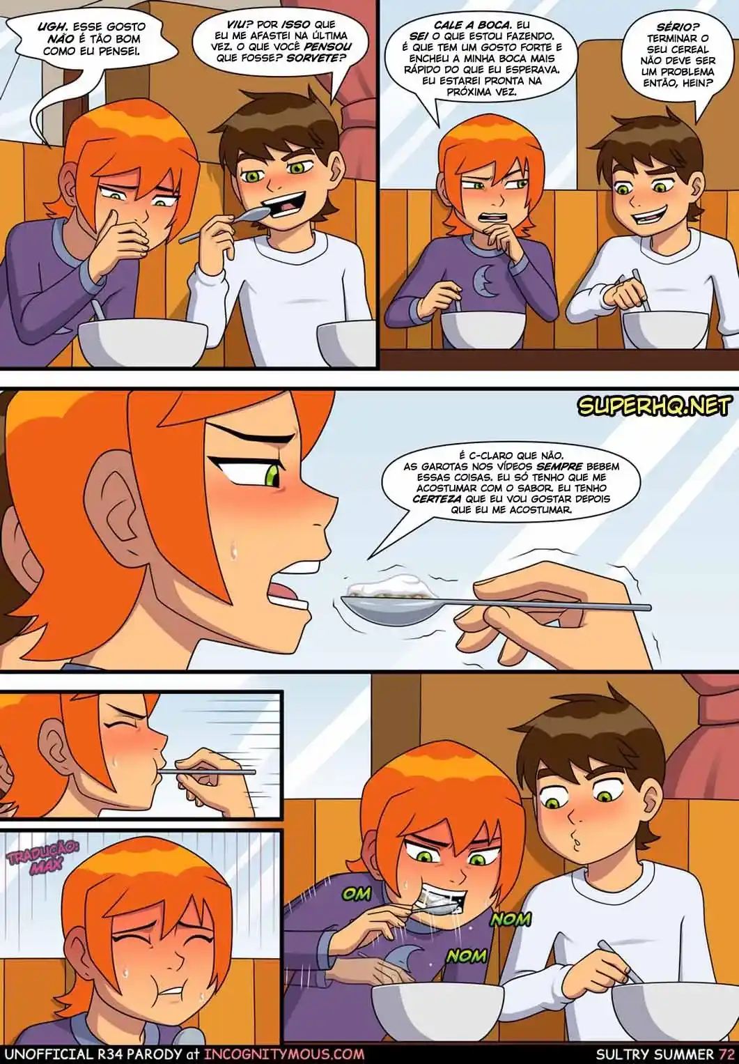 Ben 10 Hentai: Verão Suculento Cap.01 - Página 72