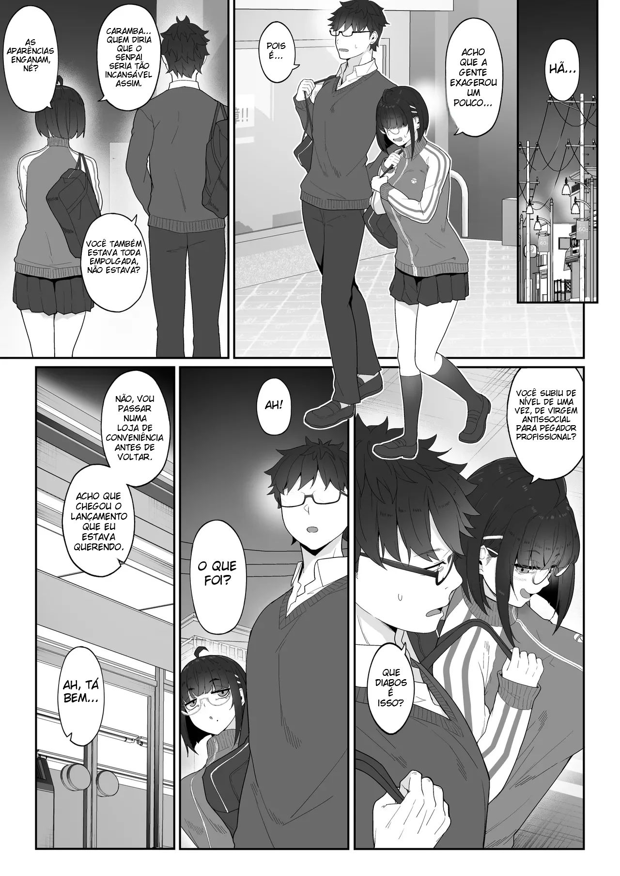 A História de Quando Emprestei Um Mangá para a Minha Kouhai Otaku e Ela Me Masturbou - Página 74