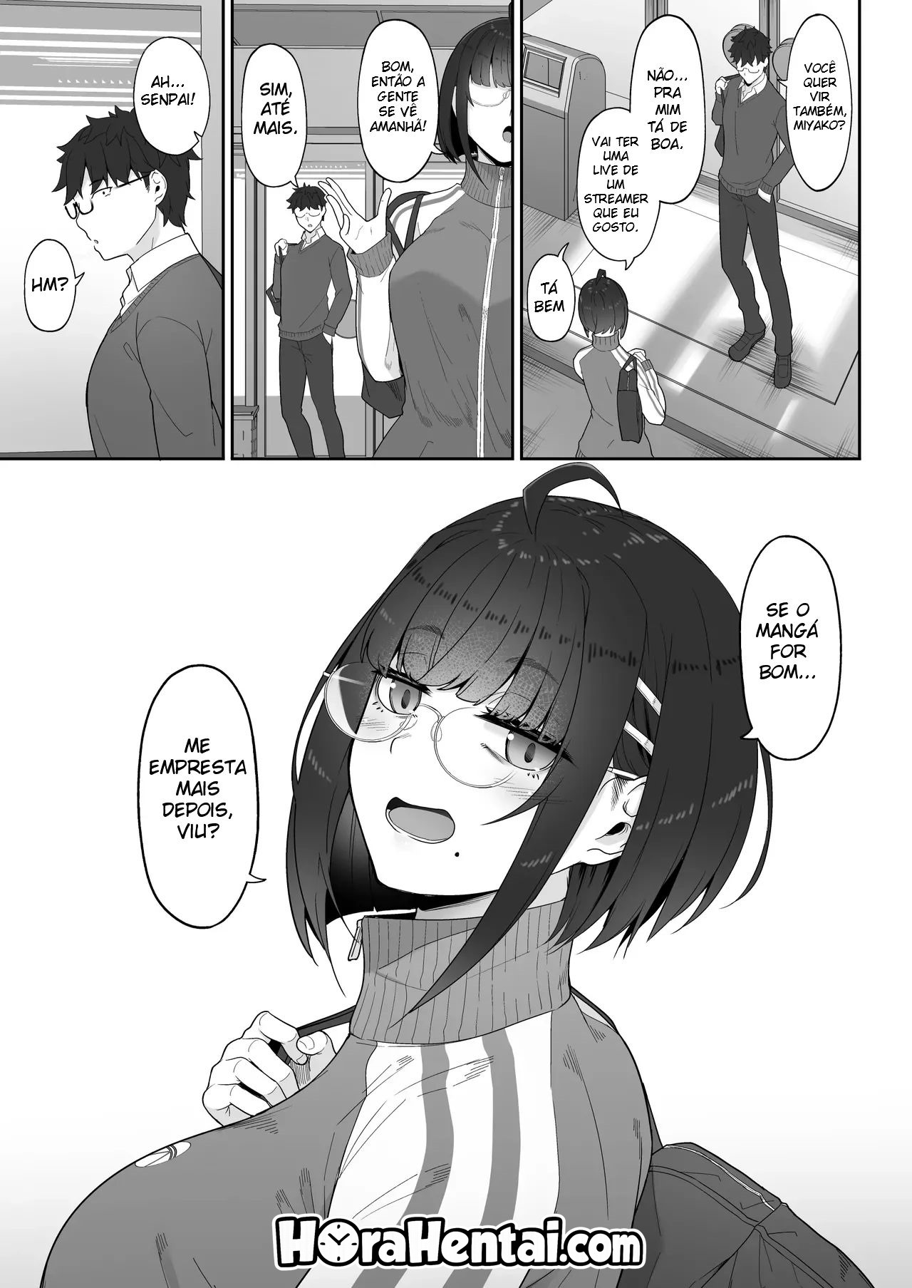 A História de Quando Emprestei Um Mangá para a Minha Kouhai Otaku e Ela Me Masturbou - Página 75