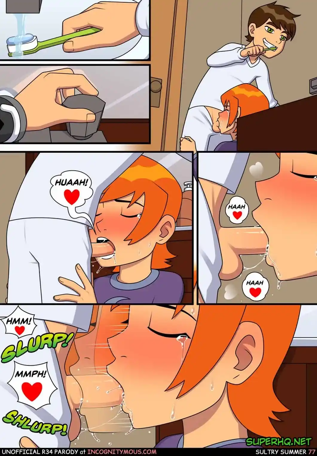 Ben 10 Hentai: Verão Suculento Cap.01 - Página 77