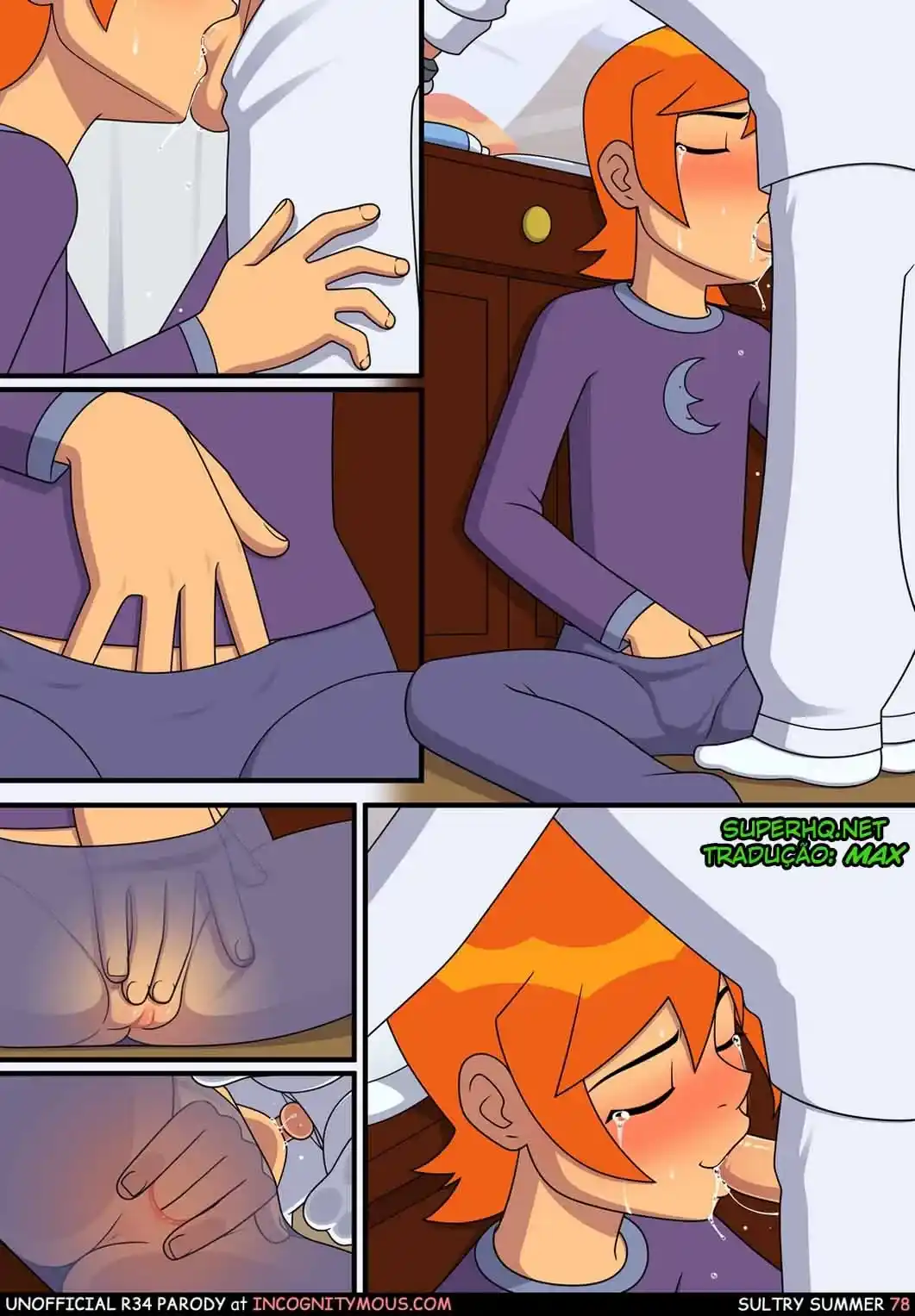 Ben 10 Hentai: Verão Suculento Cap.01 - Página 78