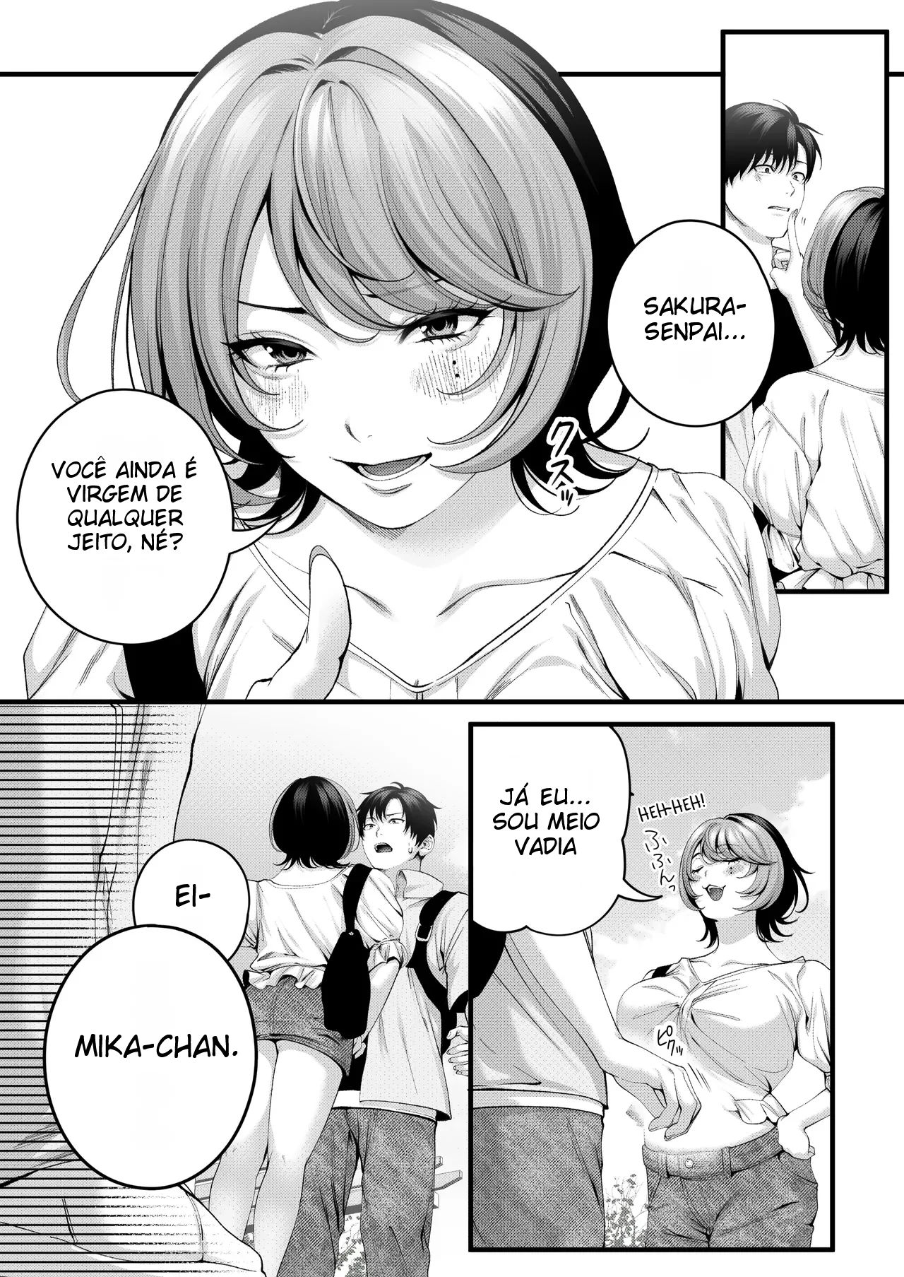 A História de Como Comecei a Namorar Minha Kouhai Atrevida e Safada - Página 8