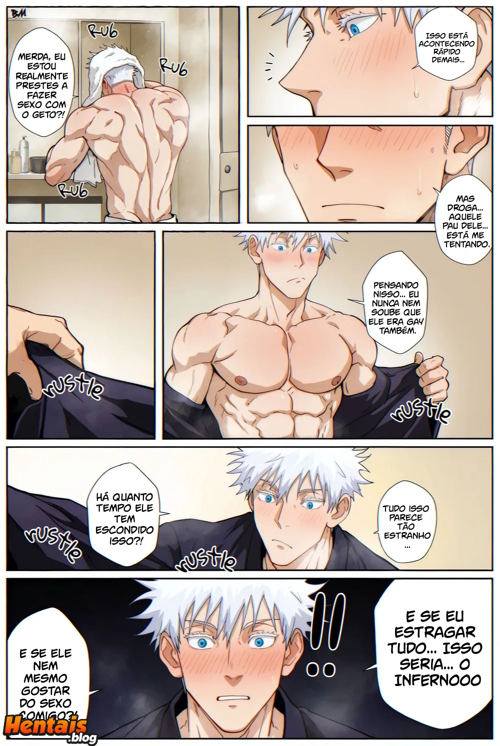 Férias Radicais: Hentai Jujutsu Kaisen - Página 9