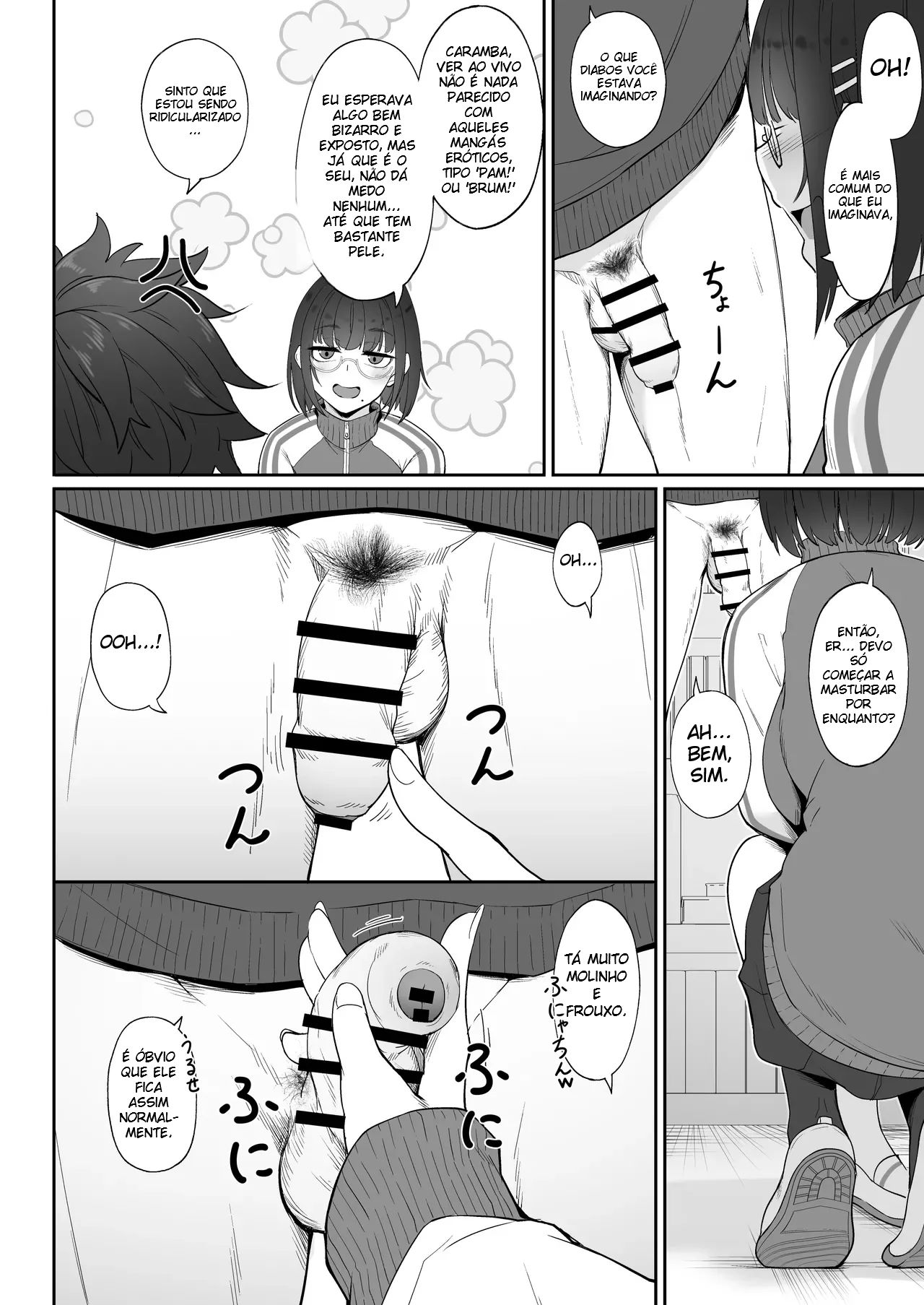 A História de Quando Emprestei Um Mangá para a Minha Kouhai Otaku e Ela Me Masturbou - Página 9
