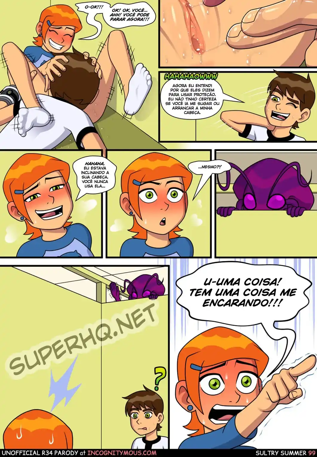 Ben 10 Hentai: Verão Suculento Cap.01 - Página 99